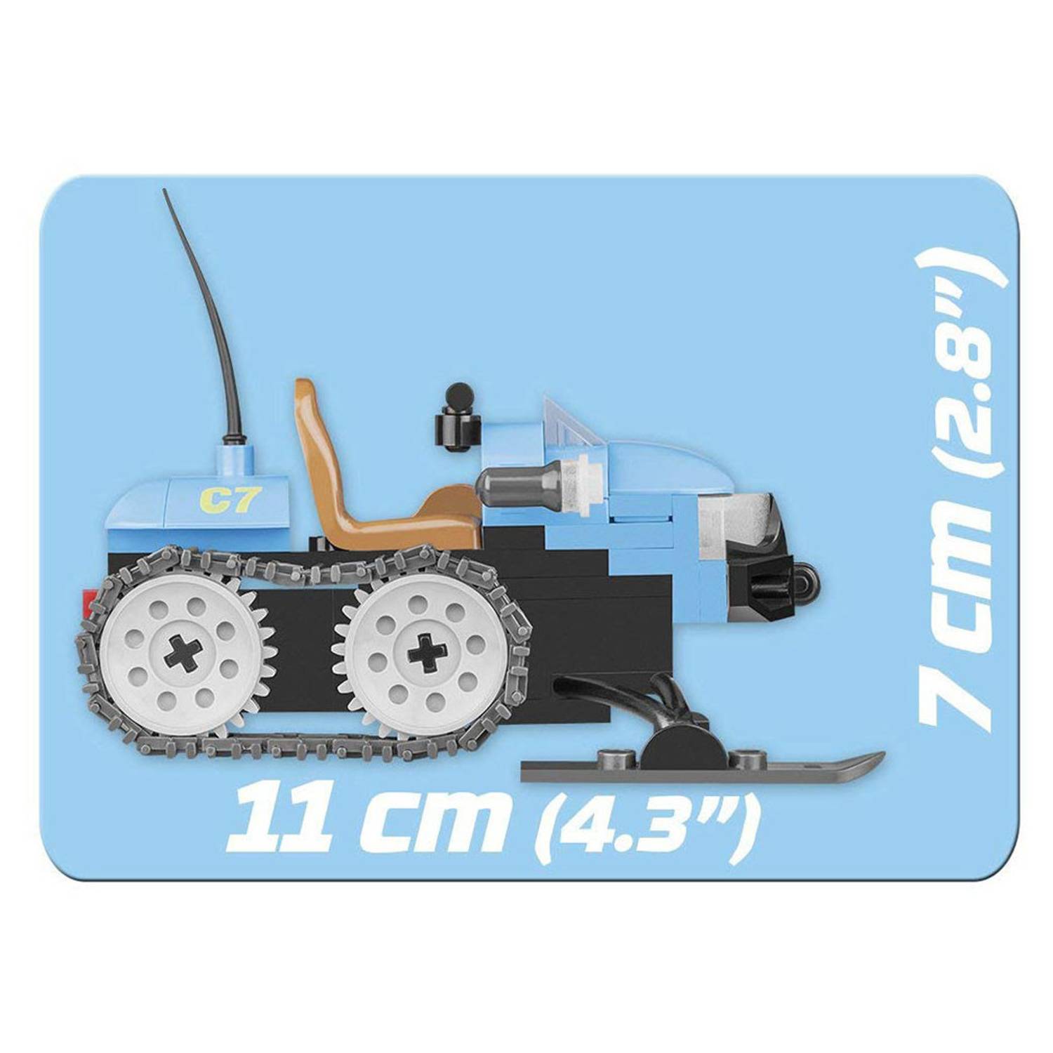 Cobi 100pcs Action Town Police Snowmobile Cobi 100pcs Action Town Police Snowmobile