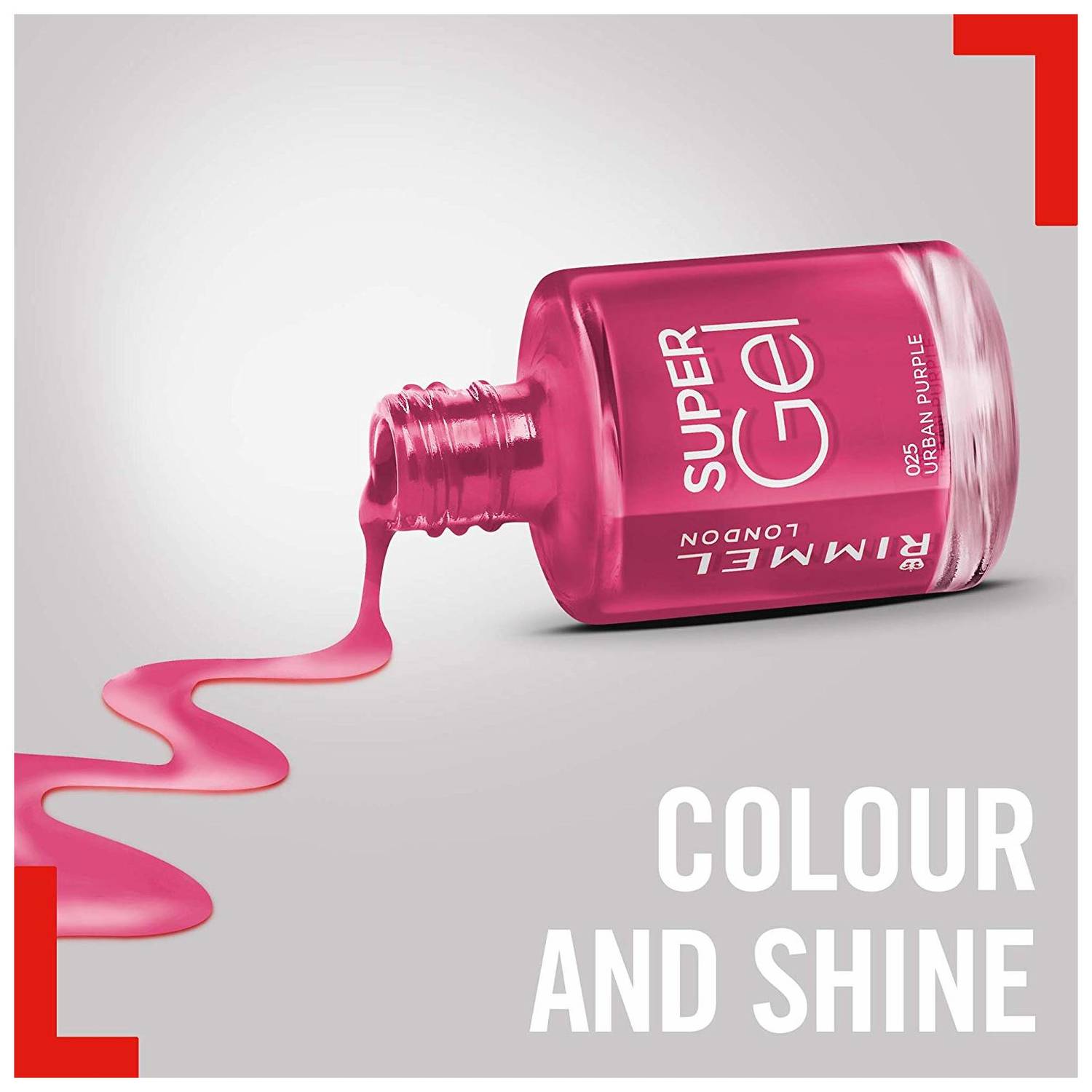 Rimmel London Super Gel Nail Polish Urban Purple Rimmel London Super Gel Nail Polish Urban Purple