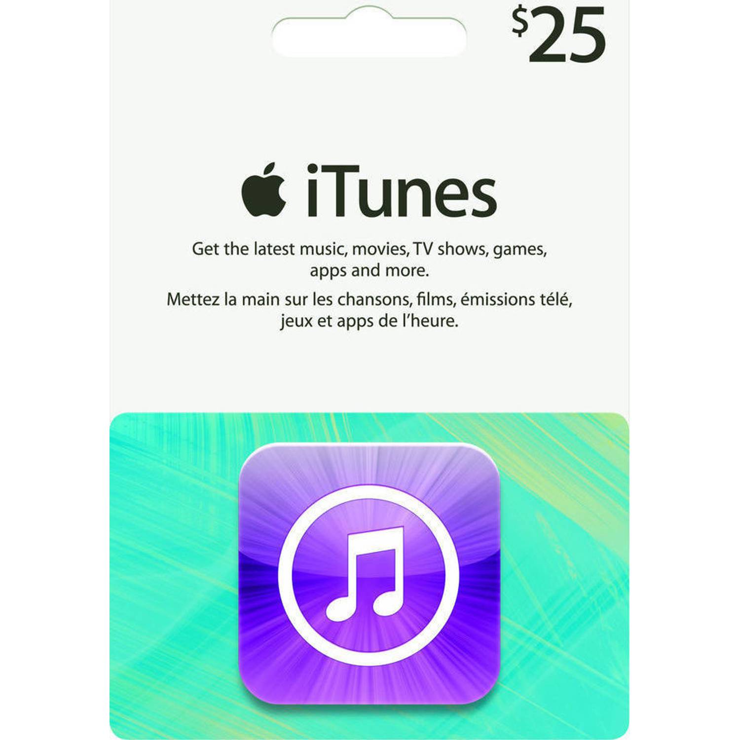 iTunes Card $25 iTunes Card $25