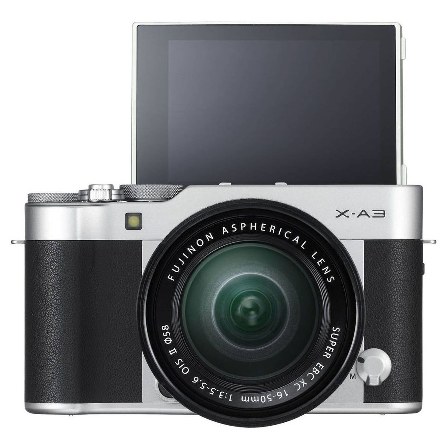 Fujifilm XA3 Mirrorless Digital Camera Silver XC16-50mm+XC50-230mm Lens Fujifilm XA3 Mirrorless Digital Camera Silver XC16-50mm+XC50-230mm Lens