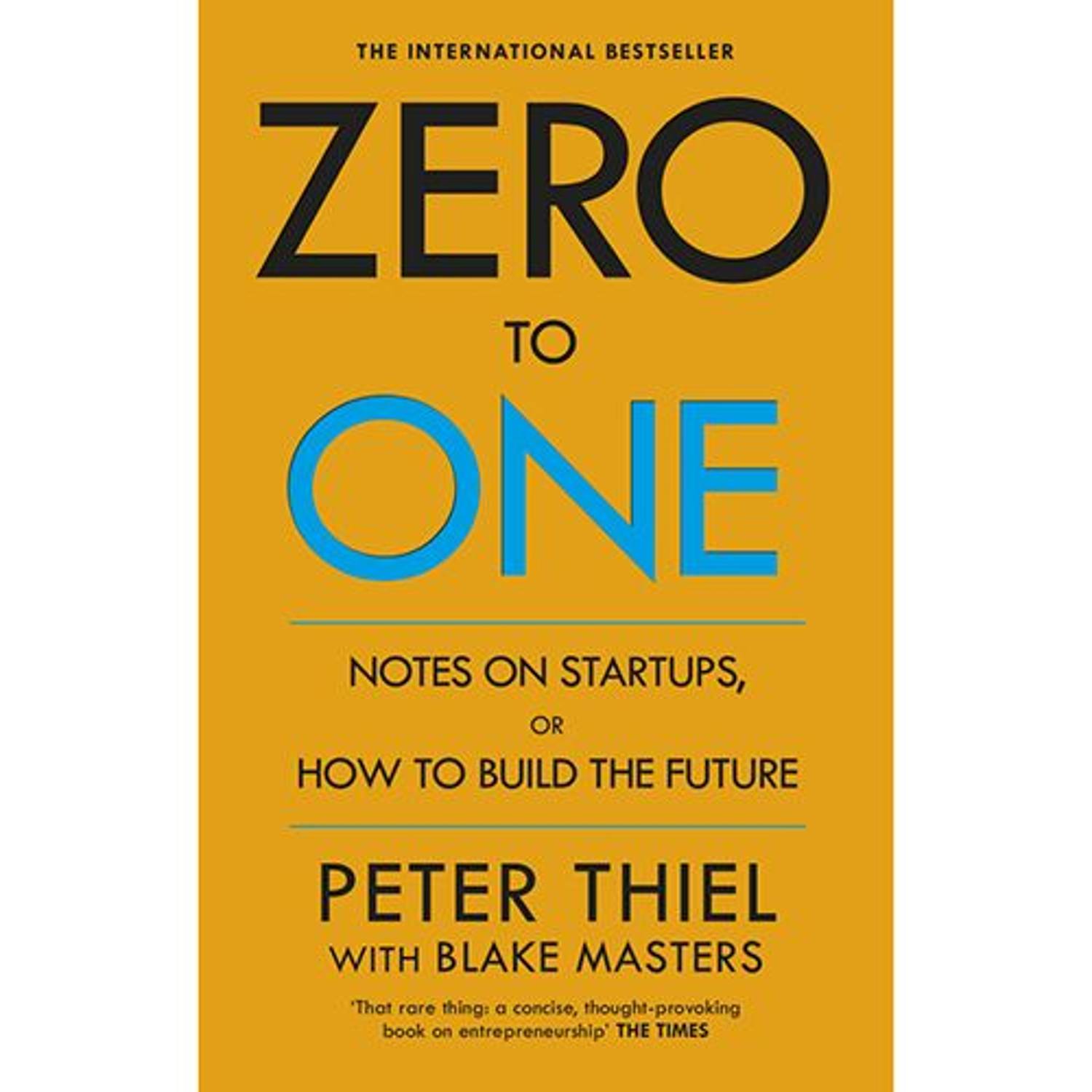 Zero To One By Peter Thiel Zero To One By Peter Thiel