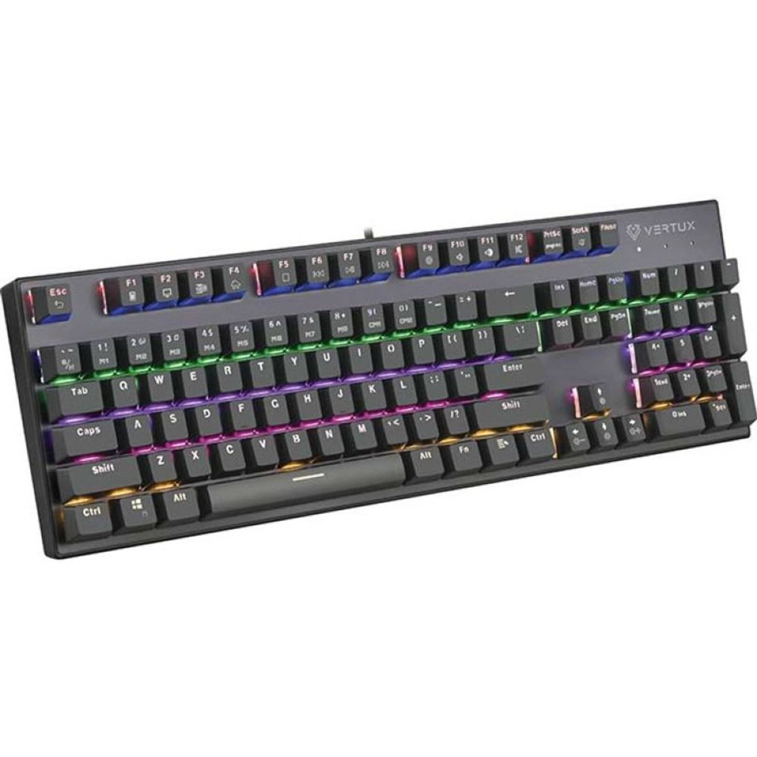 Vertux Tactical Gaming Keyboard Black Vertux Tactical Gaming Keyboard Black