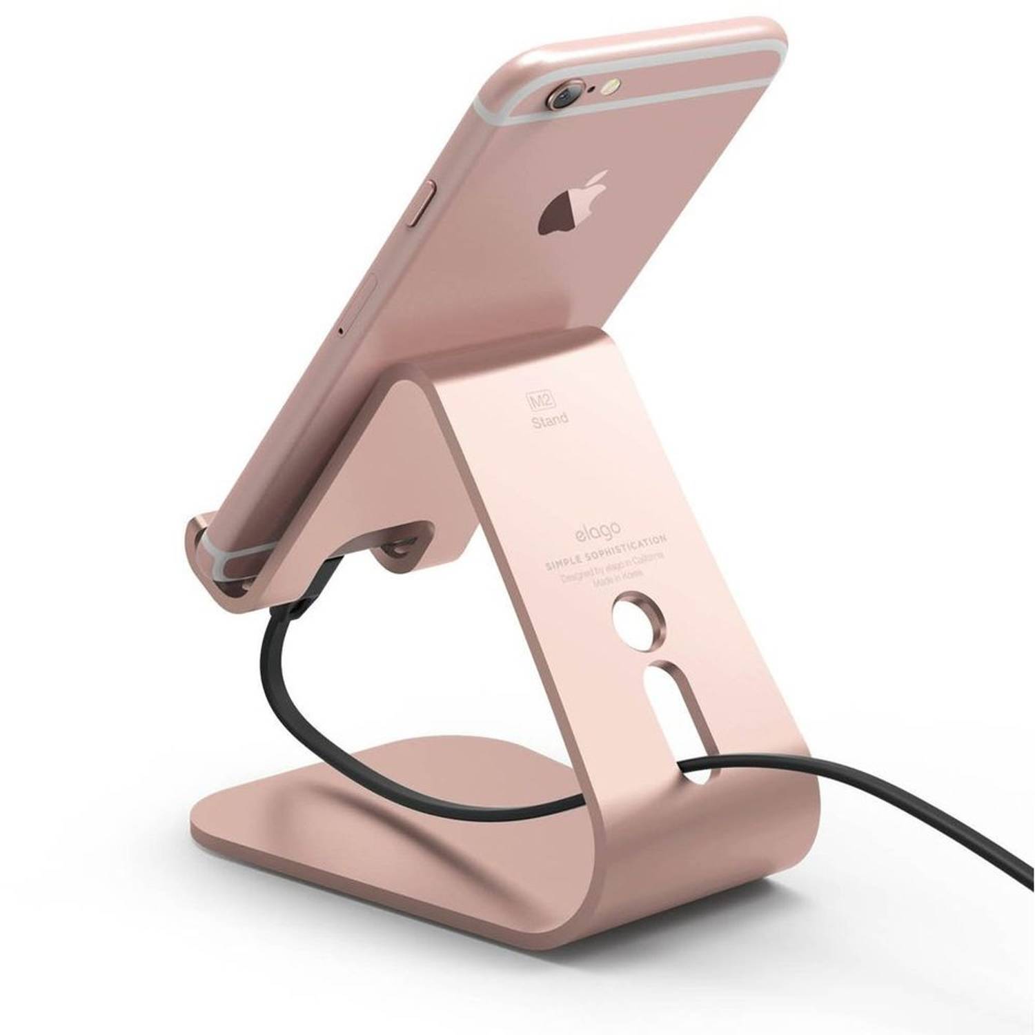 Elago Aluminium M2 Stand For Smartphone Rose Gold Elago Aluminium M2 Stand For Smartphone Rose Gold