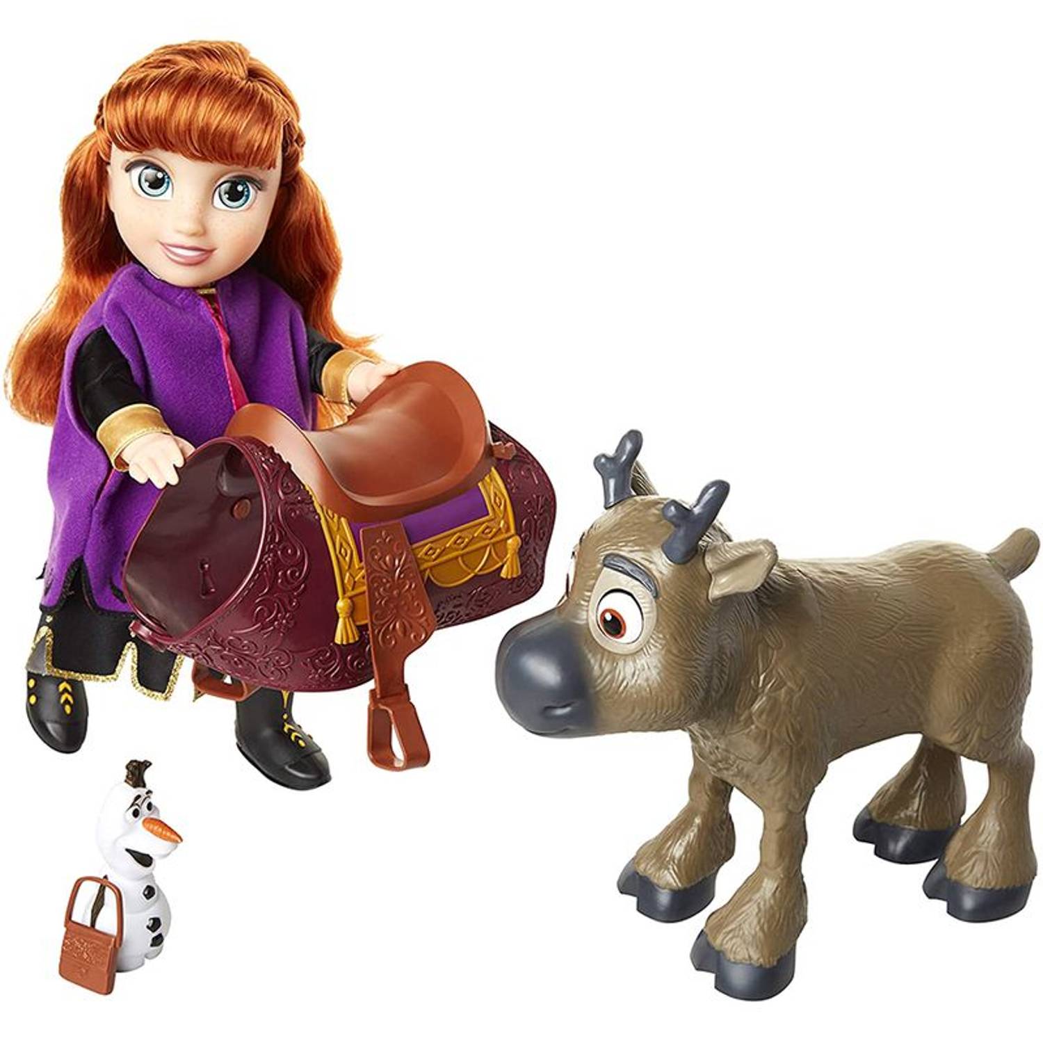 Jakks 207164 Disney Frozen 2 Anna Doll And Sven Travel Doll Toy Jakks 207164 Disney Frozen 2 Anna Doll And Sven Travel Doll Toy
