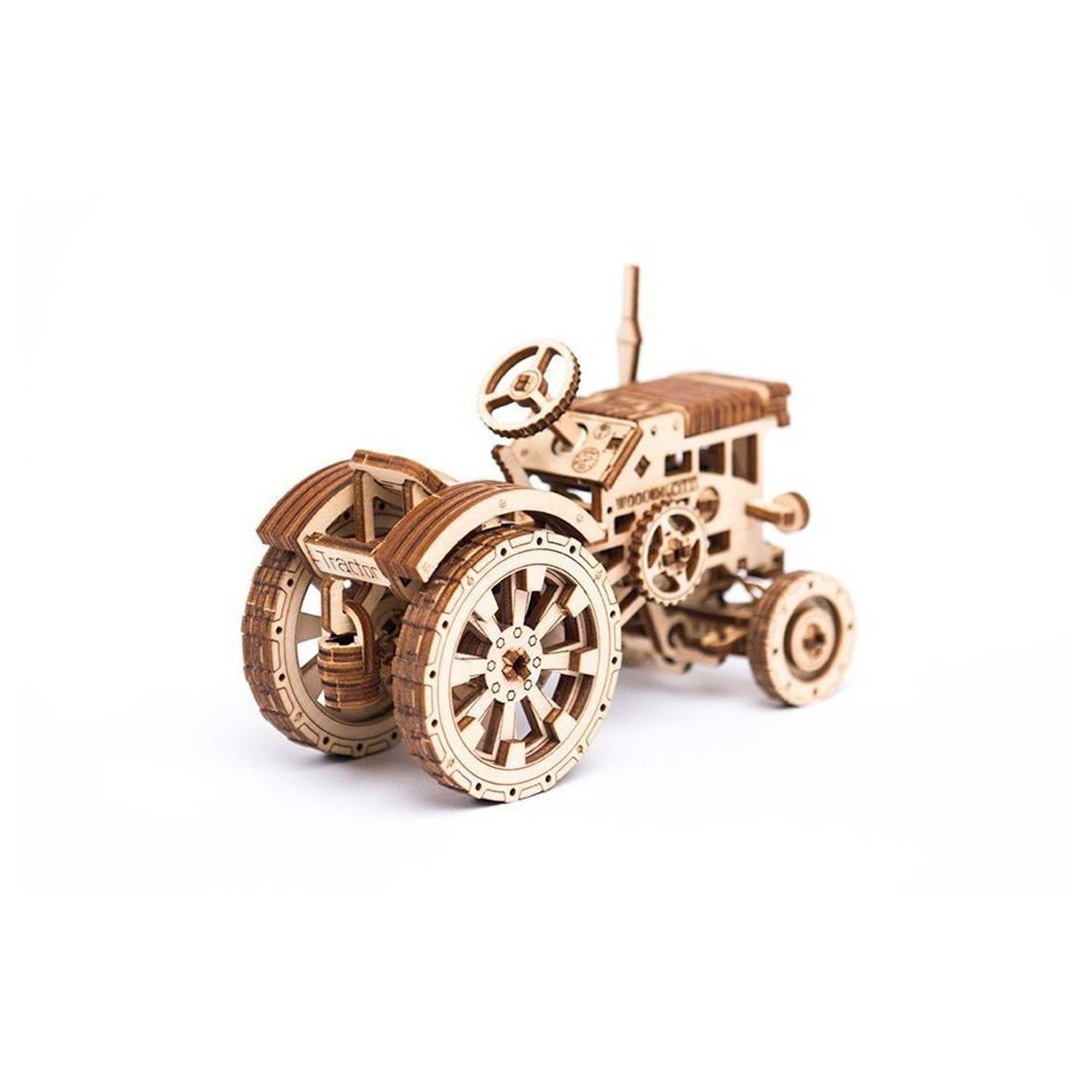 Wooden City 3D Wooden Tractor Model Wooden City 3D Wooden Tractor Model