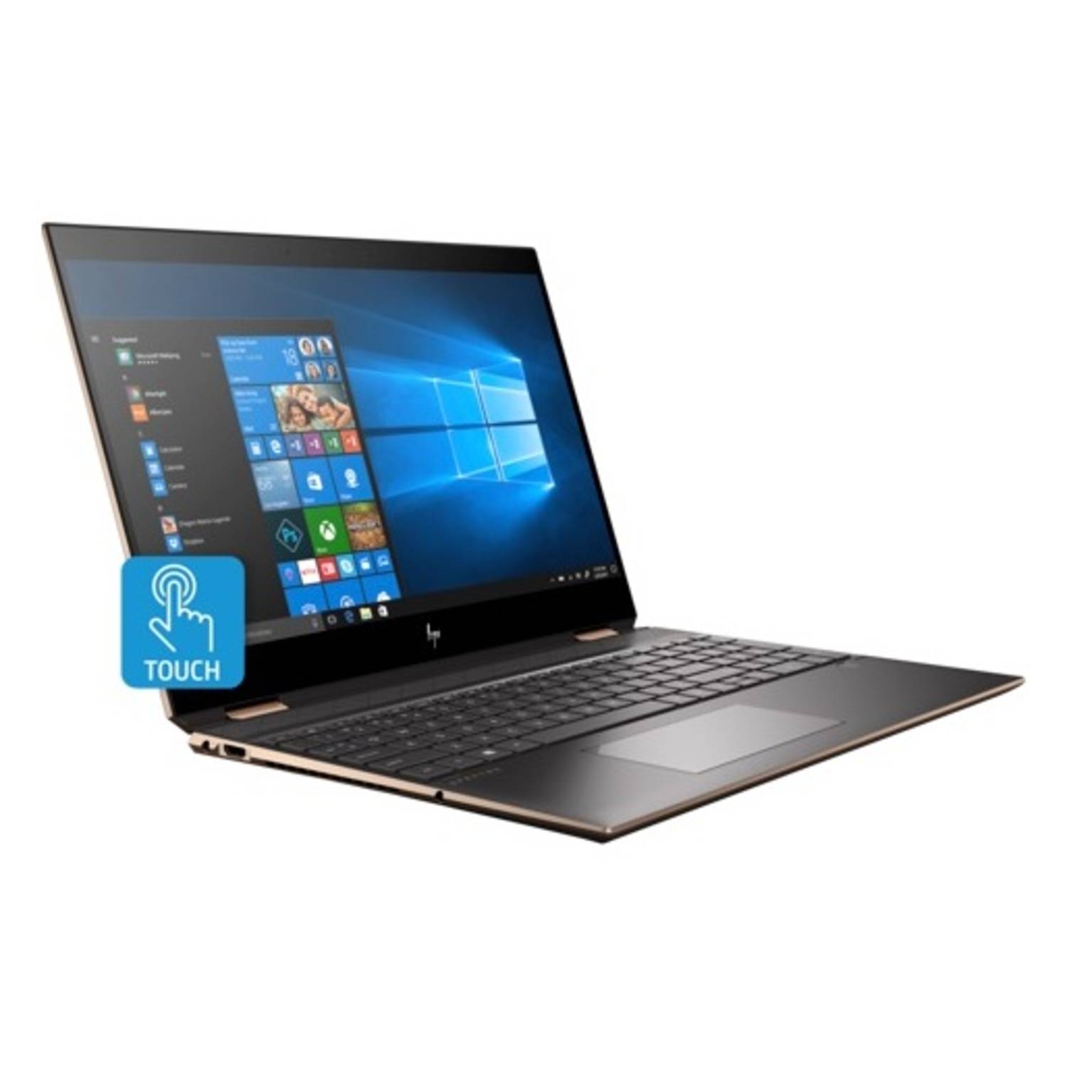 HP Spectre x360 15-DF0005NE Convertible Touch Laptop - Core i7 2.2GHz 16GB 512GB 4GB Win10 15.6inch FHD Dark Ash Silver HP Spectre x360 15-DF0005NE Convertible Touch Laptop - Core i7 2.2GHz 16GB 512GB 4GB Win10 15.6inch FHD Dark Ash Silver