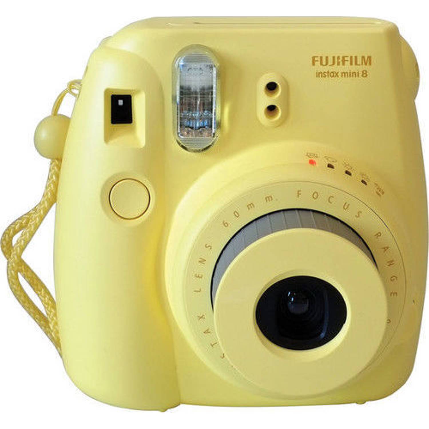 Fujifilm INSTAXMINI8 Instant Film Camera Yellow W/ 10sheets Film Fujifilm INSTAXMINI8 Instant Film Camera Yellow W/ 10sheets Film