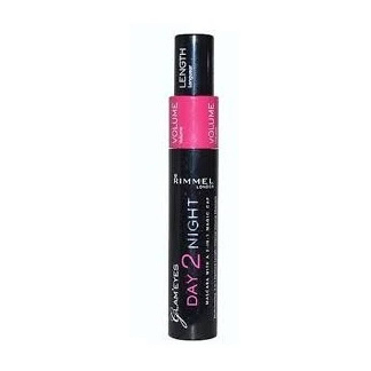 Rimmel London Day 2 Night Mascara Black Rimmel London Day 2 Night Mascara Black