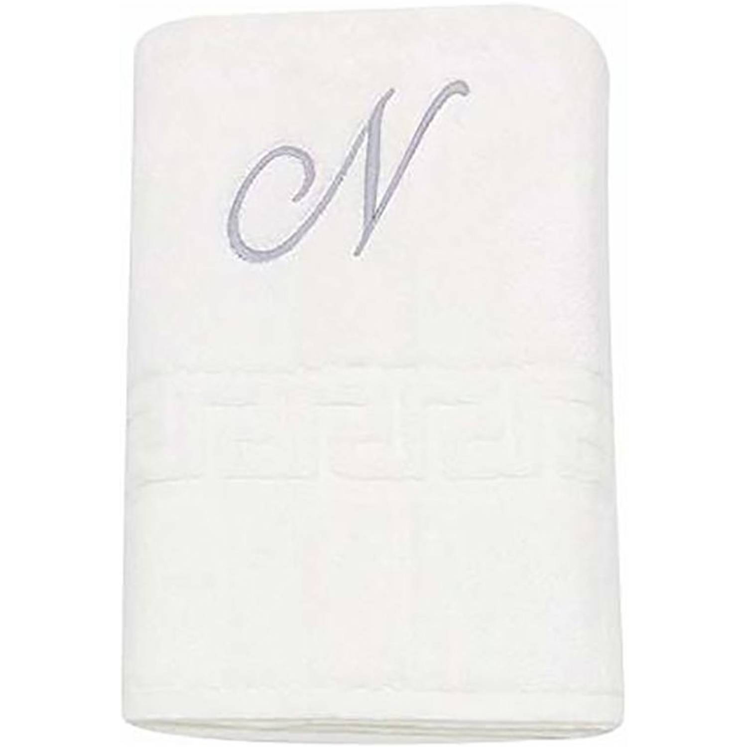 Personalized For You Cotton White N Embroidery Bath Towel 70*140 cm Personalized For You Cotton White N Embroidery Bath Towel 70*140 cm