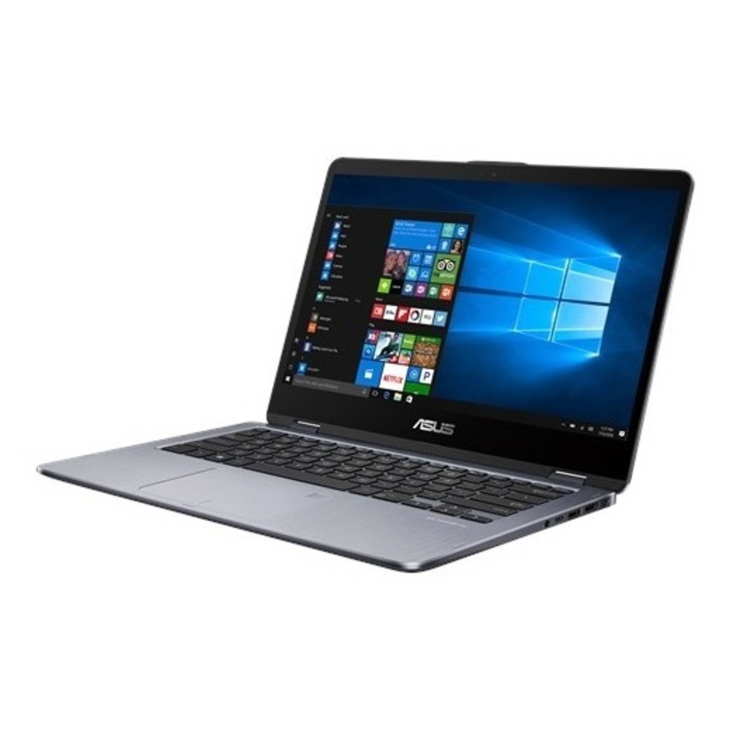 Asus VivoBook Flip 14 TP410UF-EC003T Laptop - Core i5 1.6GHz 6GB 1TB 2GB Win10 14inch FHD Grey Asus VivoBook Flip 14 TP410UF-EC003T Laptop - Core i5 1.6GHz 6GB 1TB 2GB Win10 14inch FHD Grey