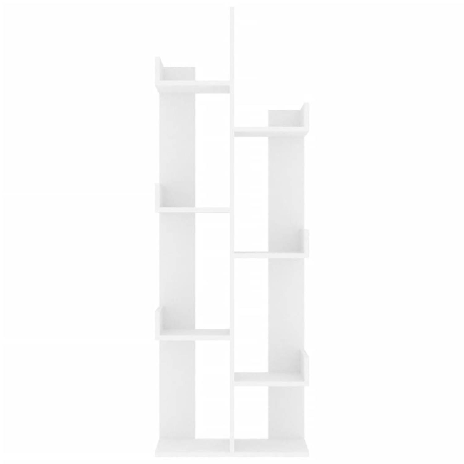 Vidaxl Book Cabinet White 48x25.5x140 Cm Engineered Wood Vidaxl Book Cabinet White 48x25.5x140 Cm Engineered Wood
