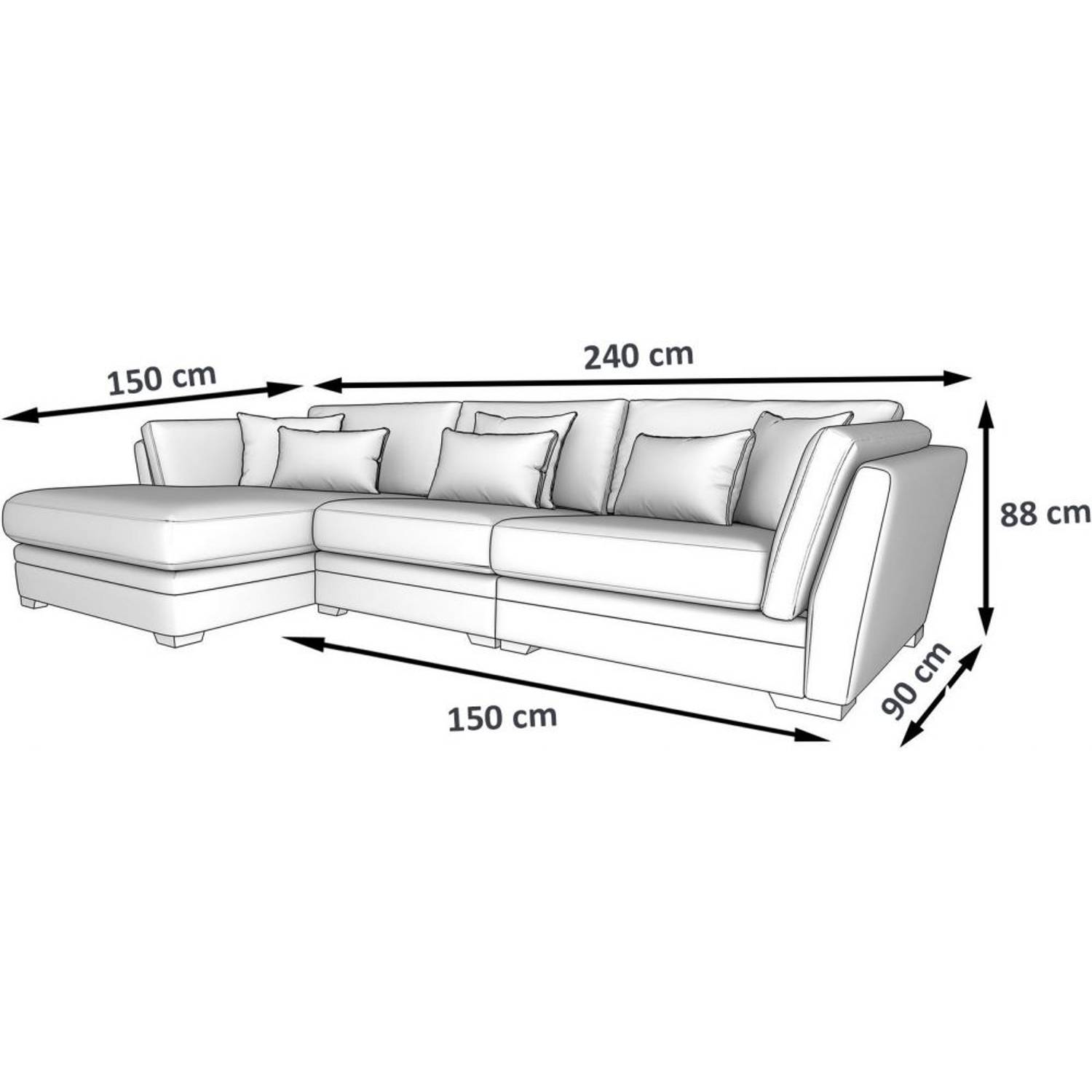 Galaxy Design Velvet Series Long Beach L Shaped Sofa Wood Base Purple Galaxy Design Velvet Series Long Beach L Shaped Sofa Wood Base Purple
