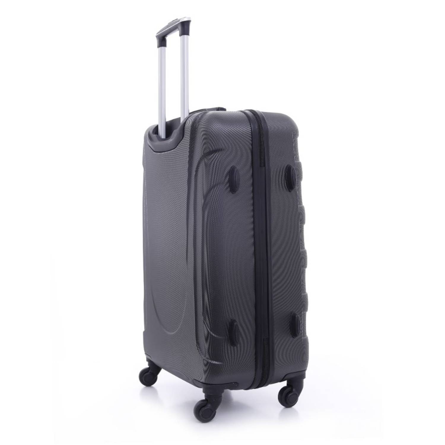 Para John 3pcs Hardshell Luggage Trolley Set Black Para John 3pcs Hardshell Luggage Trolley Set Black