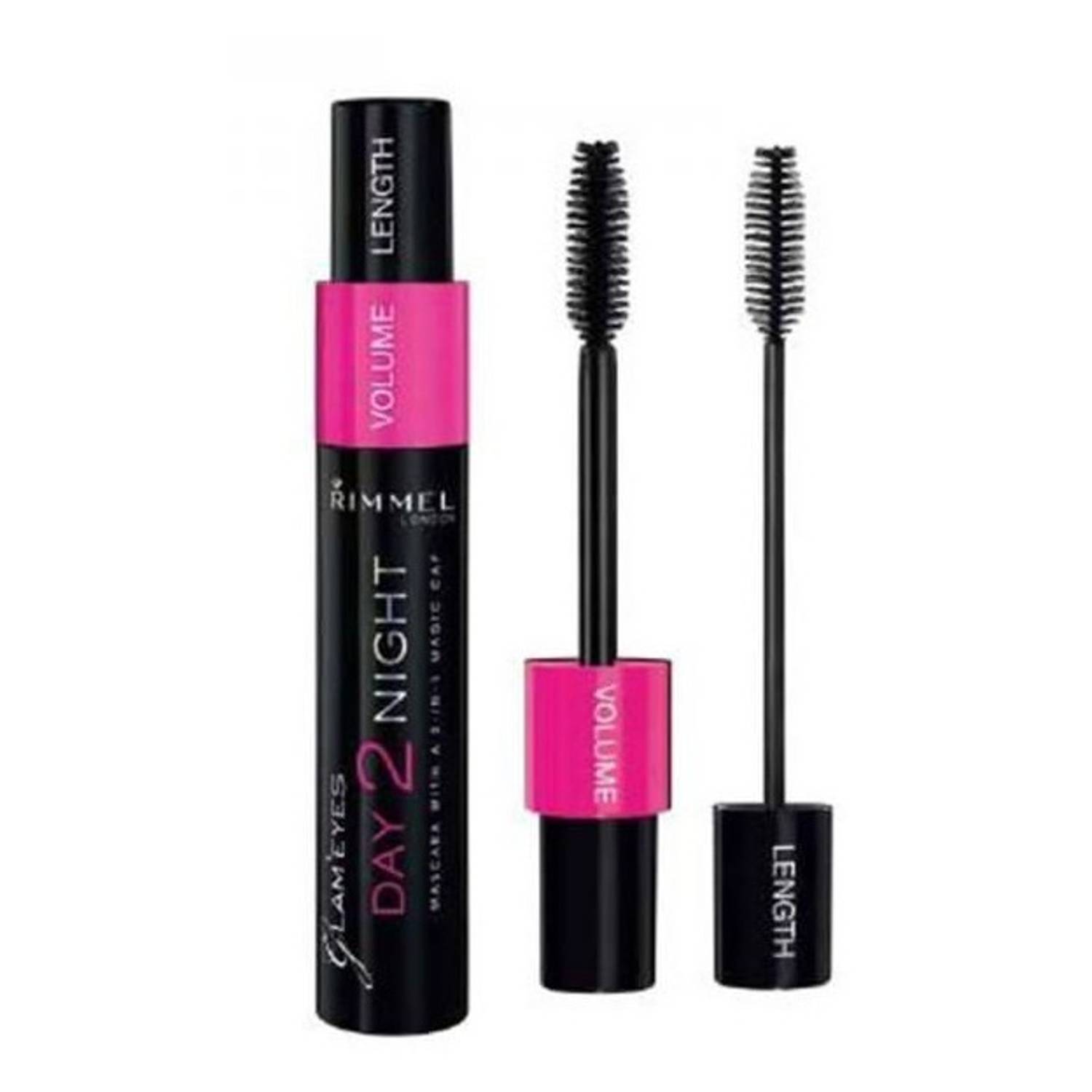 Rimmel London Day 2 Night Mascara Black Rimmel London Day 2 Night Mascara Black