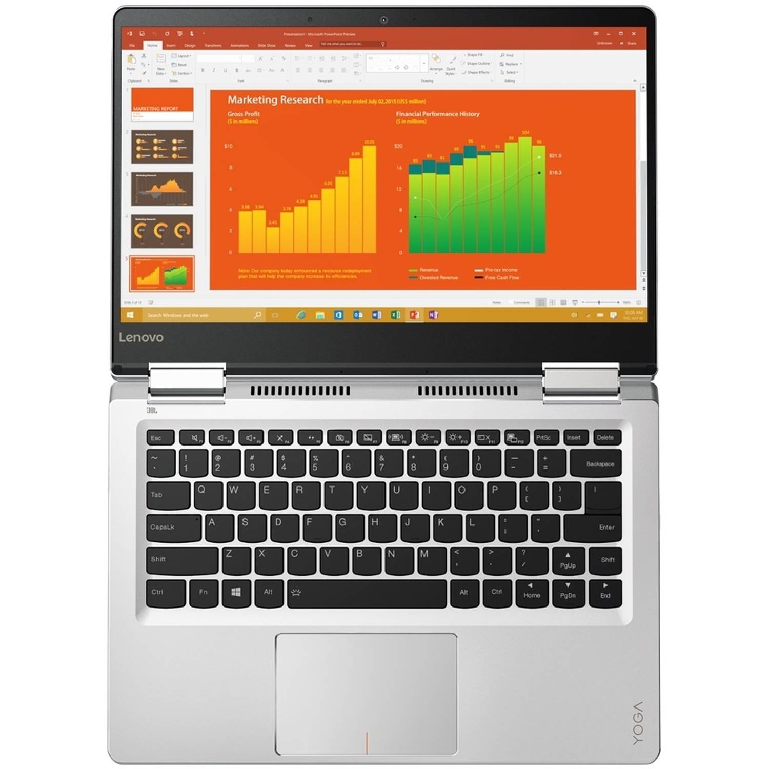 Lenovo Yoga 710-14ISK Laptop - Core i7 2.5GHz 8GB 256GB Shared Win10 14inch Silver Lenovo Yoga 710-14ISK Laptop - Core i7 2.5GHz 8GB 256GB Shared Win10 14inch Silver