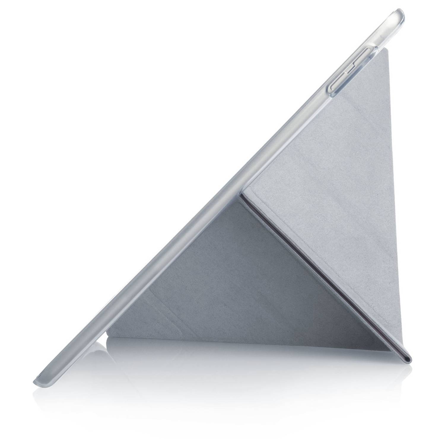 Pipetto Origami Case Silver & Clear For IPad 9.7inch P03059C4 2017 Pipetto Origami Case Silver & Clear For IPad 9.7inch P03059C4 2017