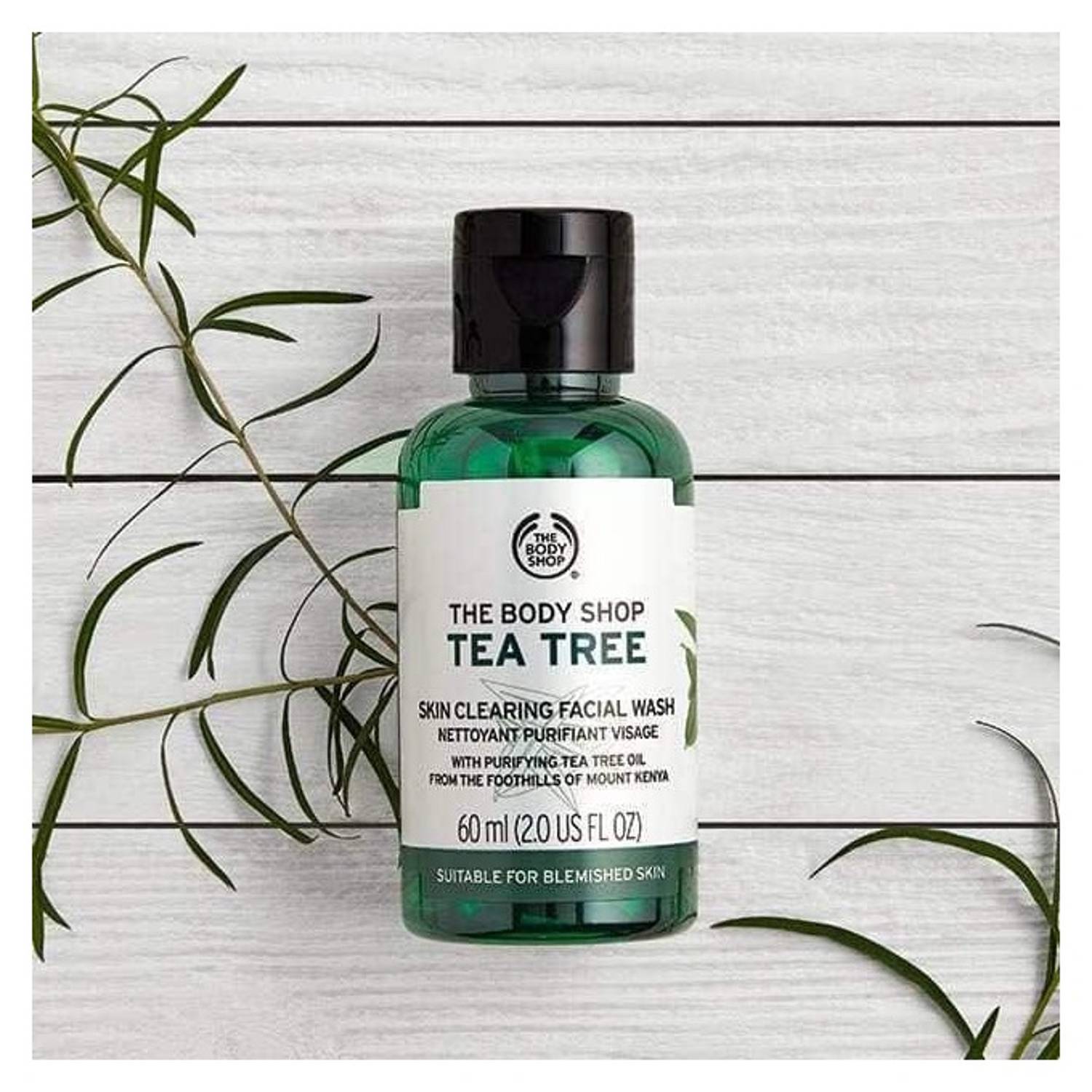The Body Shop Tea Tree Skin Clearing Facial Wash 60ml The Body Shop Tea Tree Skin Clearing Facial Wash 60ml