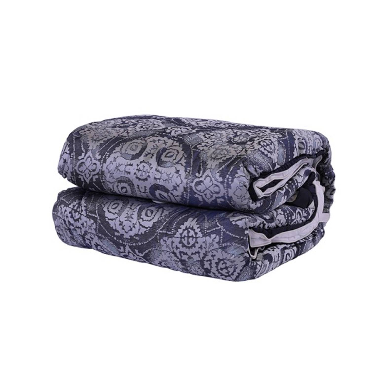 Caleb Comforter Set 5pcs 260x260cm Blue Caleb Comforter Set 5pcs 260x260cm Blue