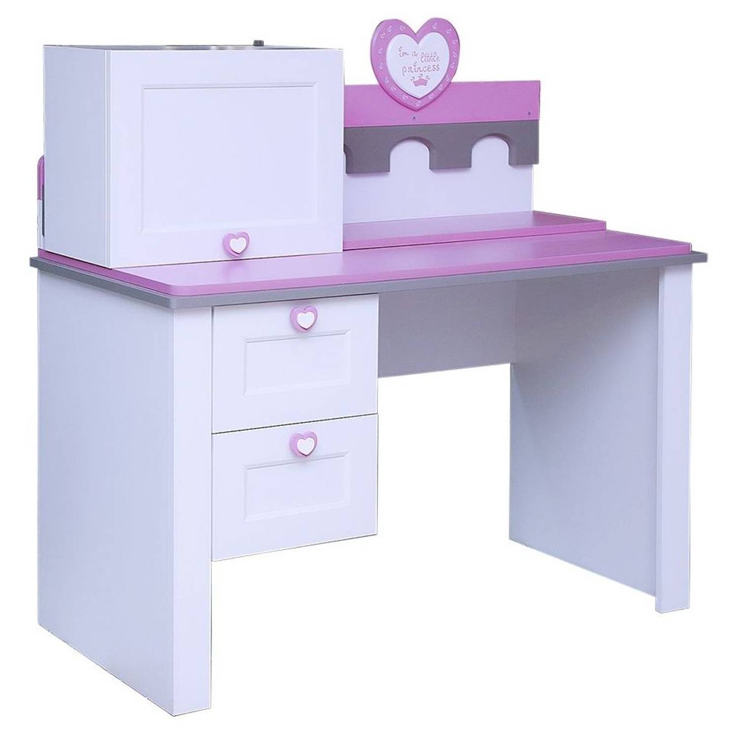 Pan Emirates Castle Kids Study Desk With Hutch Pan Emirates Castle Kids Study Desk With Hutch