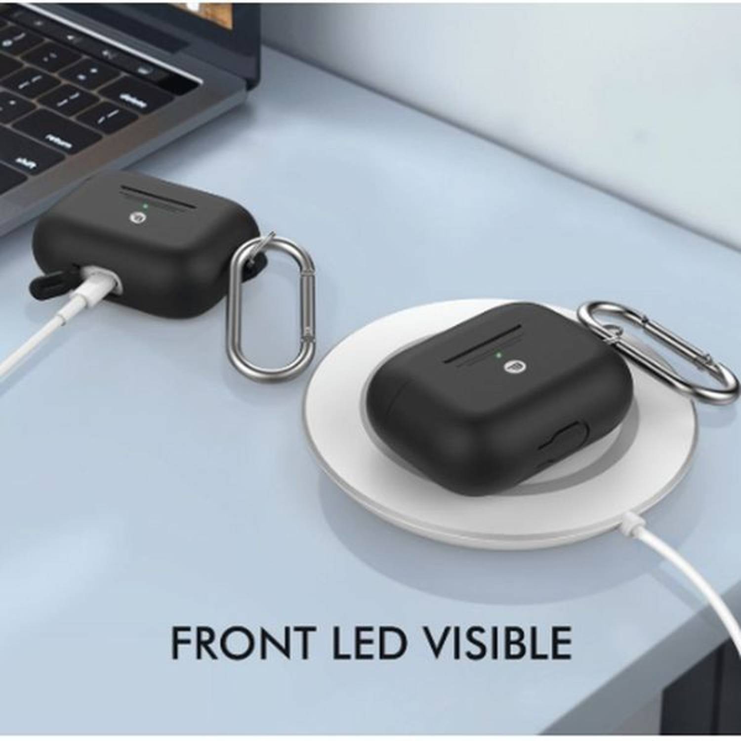 Baykron Silicone Case For Airpods Pro Black Baykron Silicone Case For Airpods Pro Black