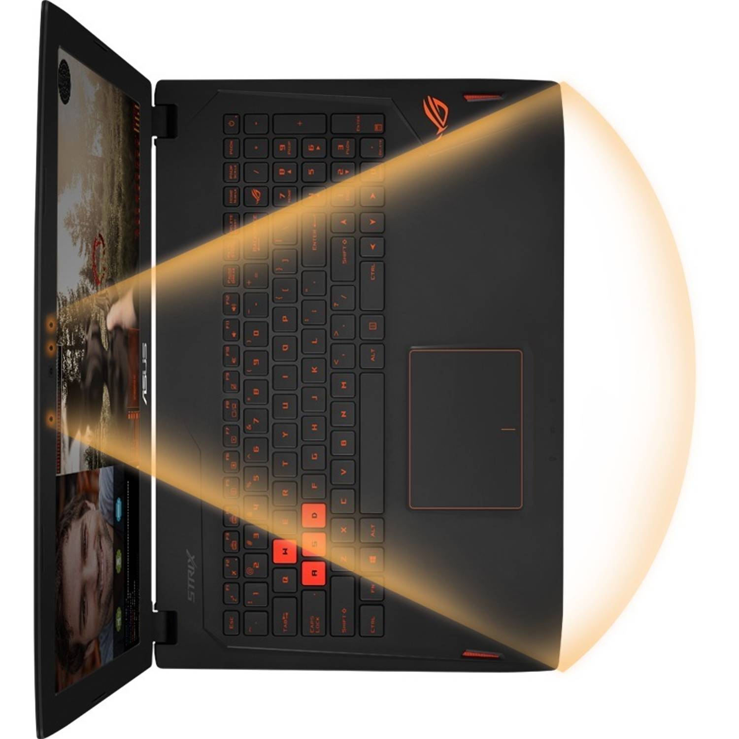 Asus ROG Strix GL502VT-FI029T Gaming Laptop - Core i7 2.6GHz 16GB 1TB+128GB 6GB Win10 15.6inch UHD Black Asus ROG Strix GL502VT-FI029T Gaming Laptop - Core i7 2.6GHz 16GB 1TB+128GB 6GB Win10 15.6inch UHD Black