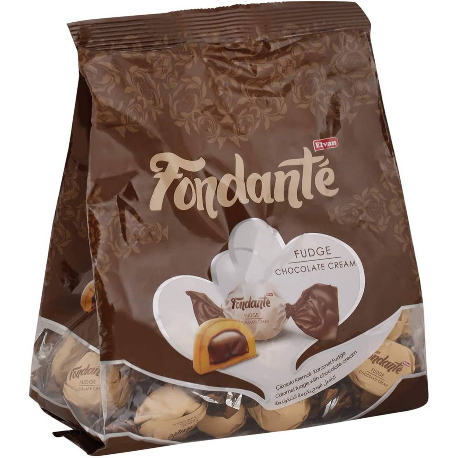 Elvan Fondante Caramel Chocolate Cream Fudge 500 gm Elvan Fondante Caramel Chocolate Cream Fudge 500 gm