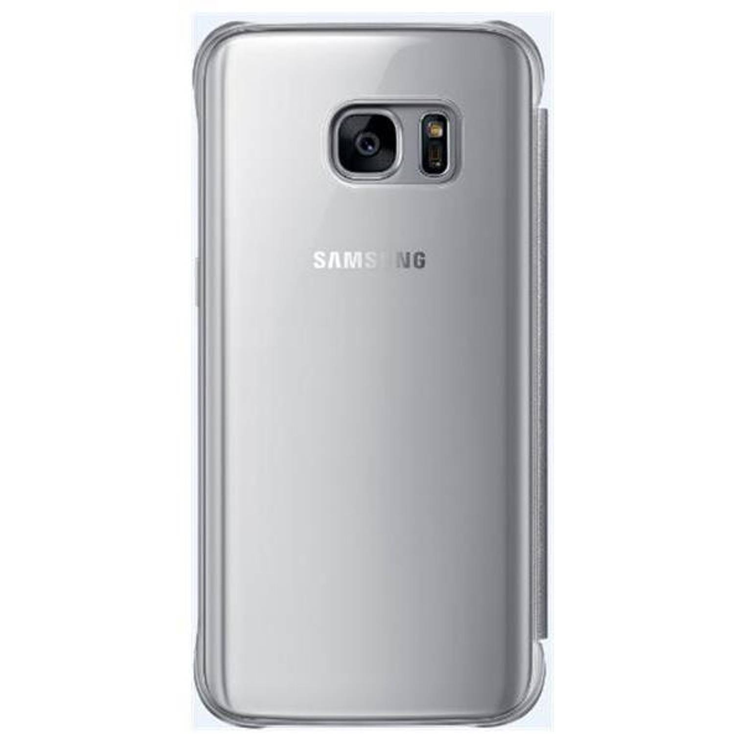 Samsung EFZG935CSEGAE Clear View Cover Silver For Galaxy S7 Edge Samsung EFZG935CSEGAE Clear View Cover Silver For Galaxy S7 Edge