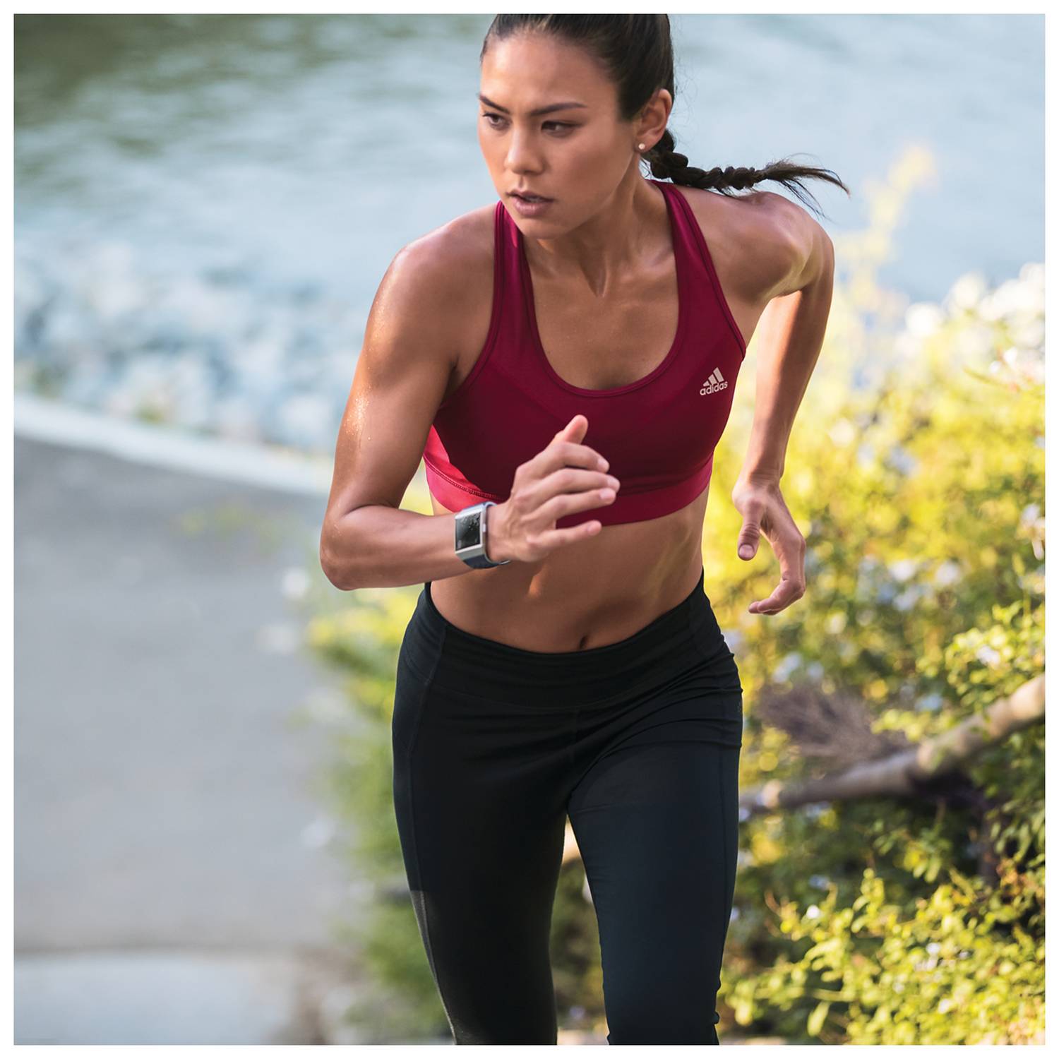 Fitbit Ionic Smart Watch Adidas Edition Ink Blue/Ice Grey - FB503WTNV Fitbit Ionic Smart Watch Adidas Edition Ink Blue/Ice Grey - FB503WTNV