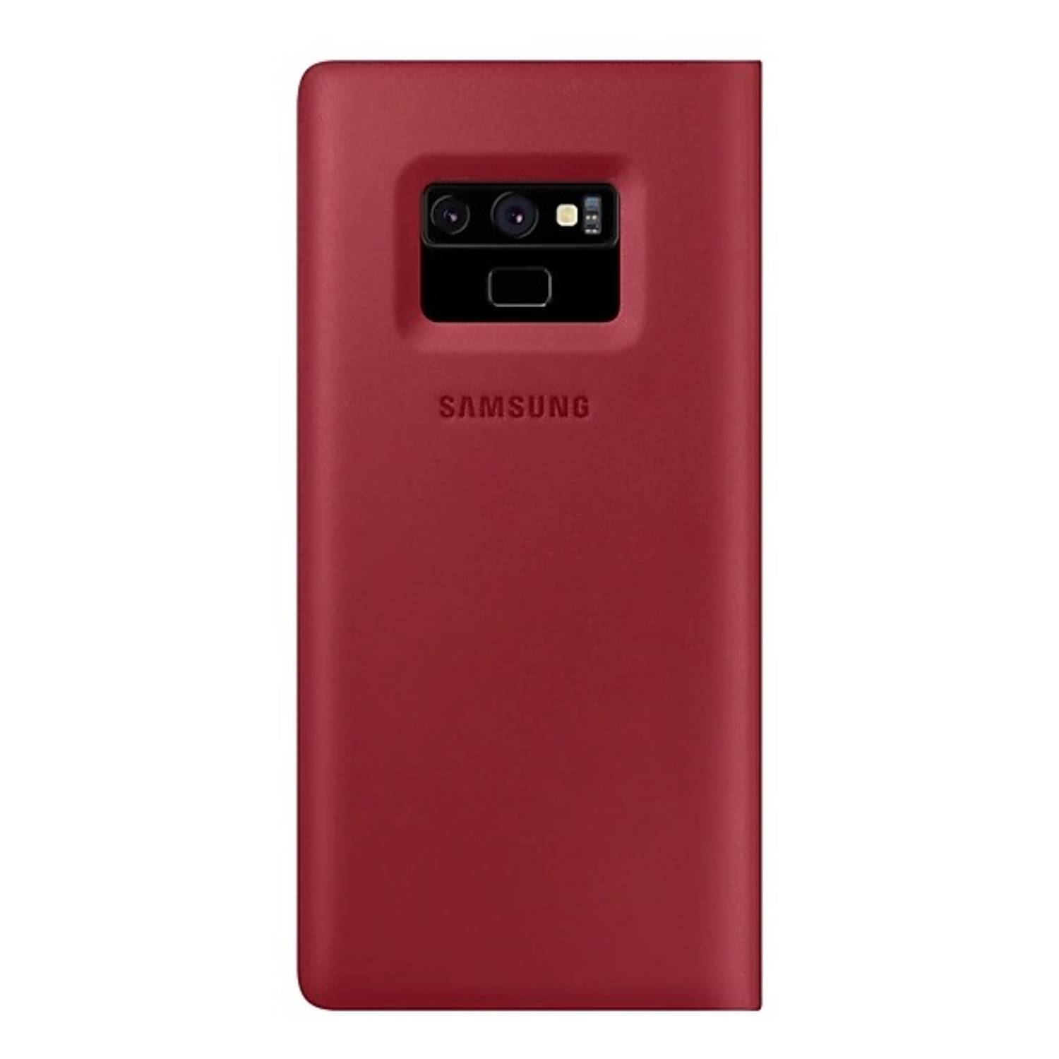 Samsung Leather Wallet Cover Red For Galaxy Note 9 Samsung Leather Wallet Cover Red For Galaxy Note 9