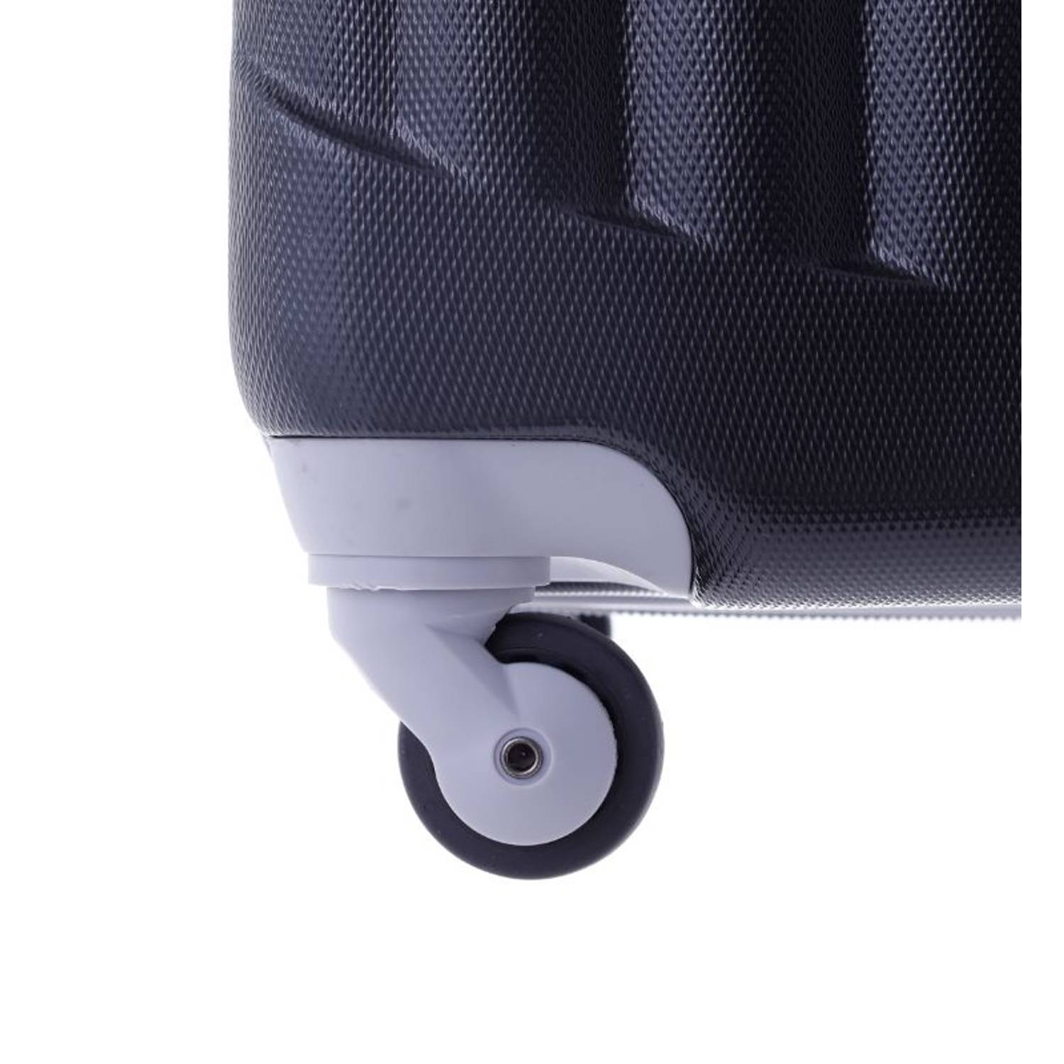 Para John ABS Luggage Travel Trolley With 4 Wheels 3pcs Set Black Para John ABS Luggage Travel Trolley With 4 Wheels 3pcs Set Black