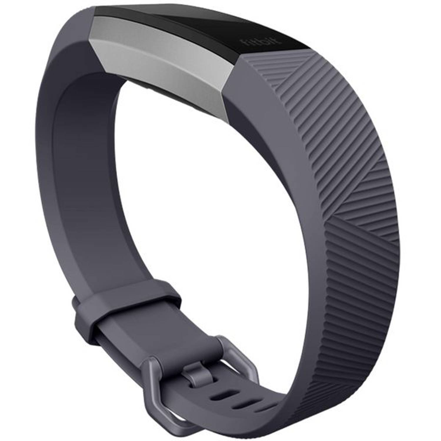 Fitbit Activity Tracker Alta HR Wristband Small Blue Gray Fitbit Activity Tracker Alta HR Wristband Small Blue Gray