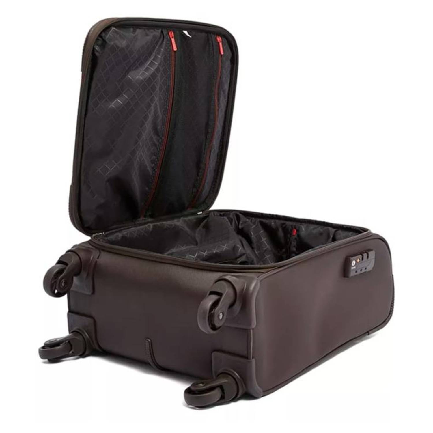 Senator Pilot Trolley Luggage Bag Brown 16.5inch GM12082WA-16.5 Senator Pilot Trolley Luggage Bag Brown 16.5inch GM12082WA-16.5
