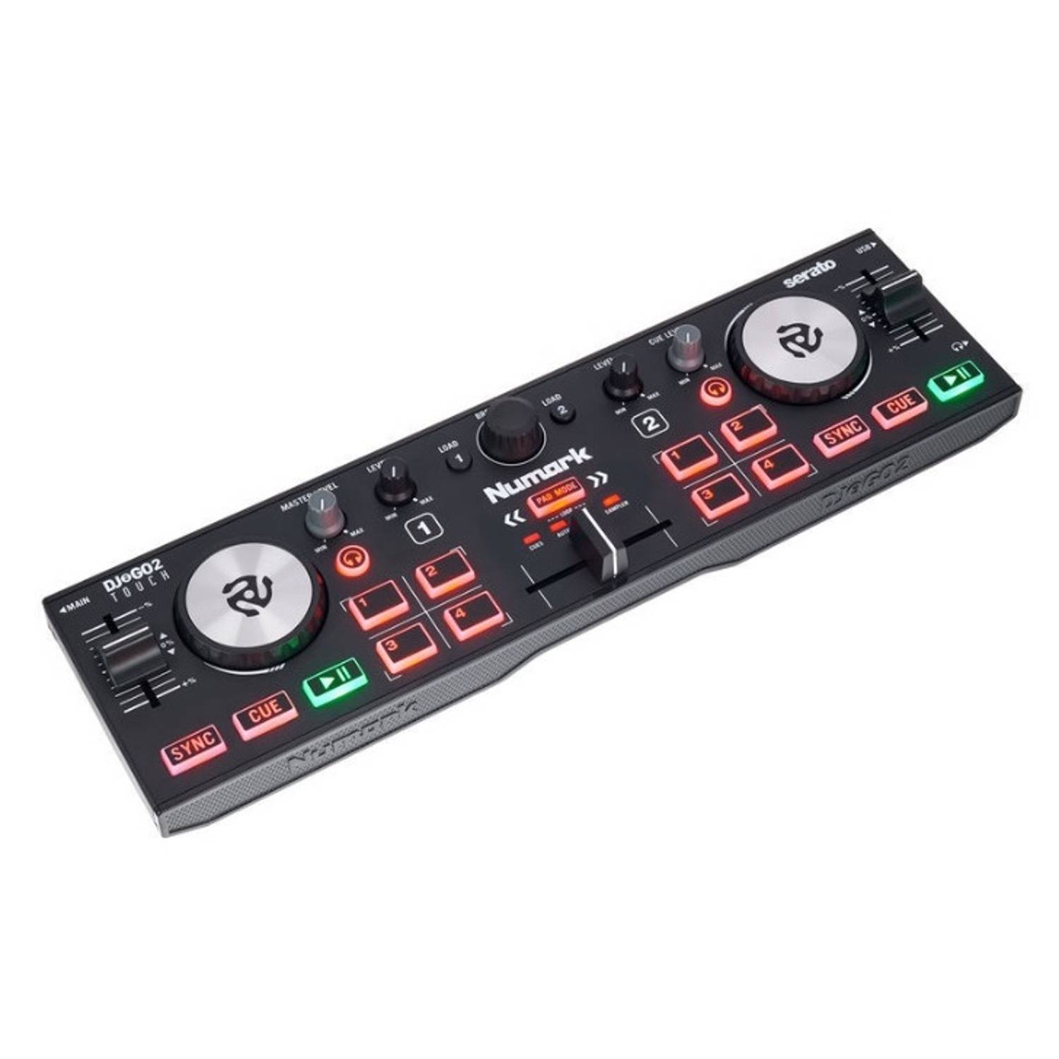 Numark DJ2GO2 Pocket DJ Controller With Audio Interface Numark DJ2GO2 Pocket DJ Controller With Audio Interface
