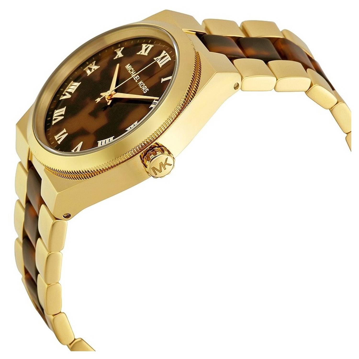 Michael Kors Channing Tortoise Shell Dial Ladies Watch Michael Kors Channing Tortoise Shell Dial Ladies Watch