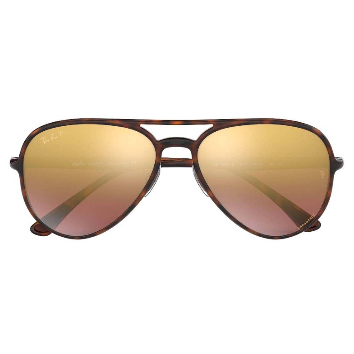 Rayban Aviator Tortoise Plastic Polarized Unisex Sunglasses - RB4320CH-710/6B-58 Rayban Aviator Tortoise Plastic Polarized Unisex Sunglasses - RB4320CH-710/6B-58