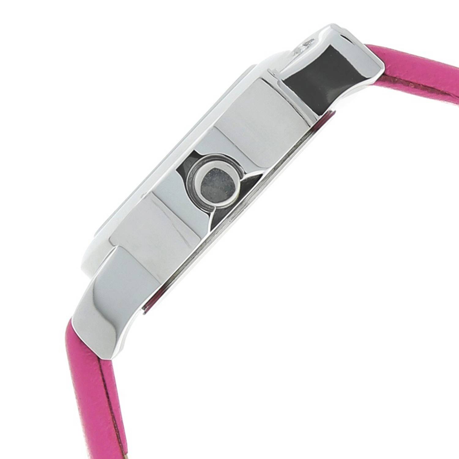 Fastrack White Dial Pink Leather Strap Watch - 6088SL01 Fastrack White Dial Pink Leather Strap Watch - 6088SL01