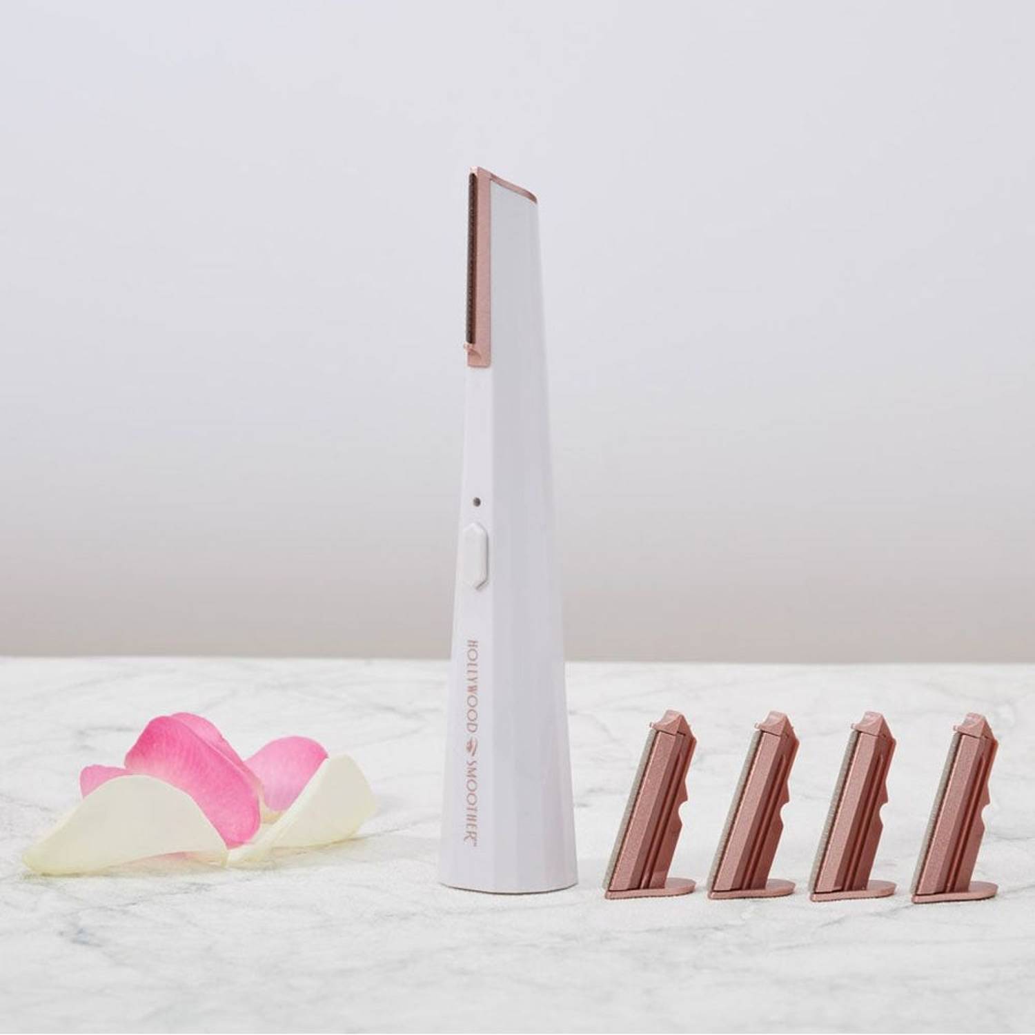 Hollywood Browzer Smoother Replacement 4 Heads Rose Gold Hollywood Browzer Smoother Replacement 4 Heads Rose Gold