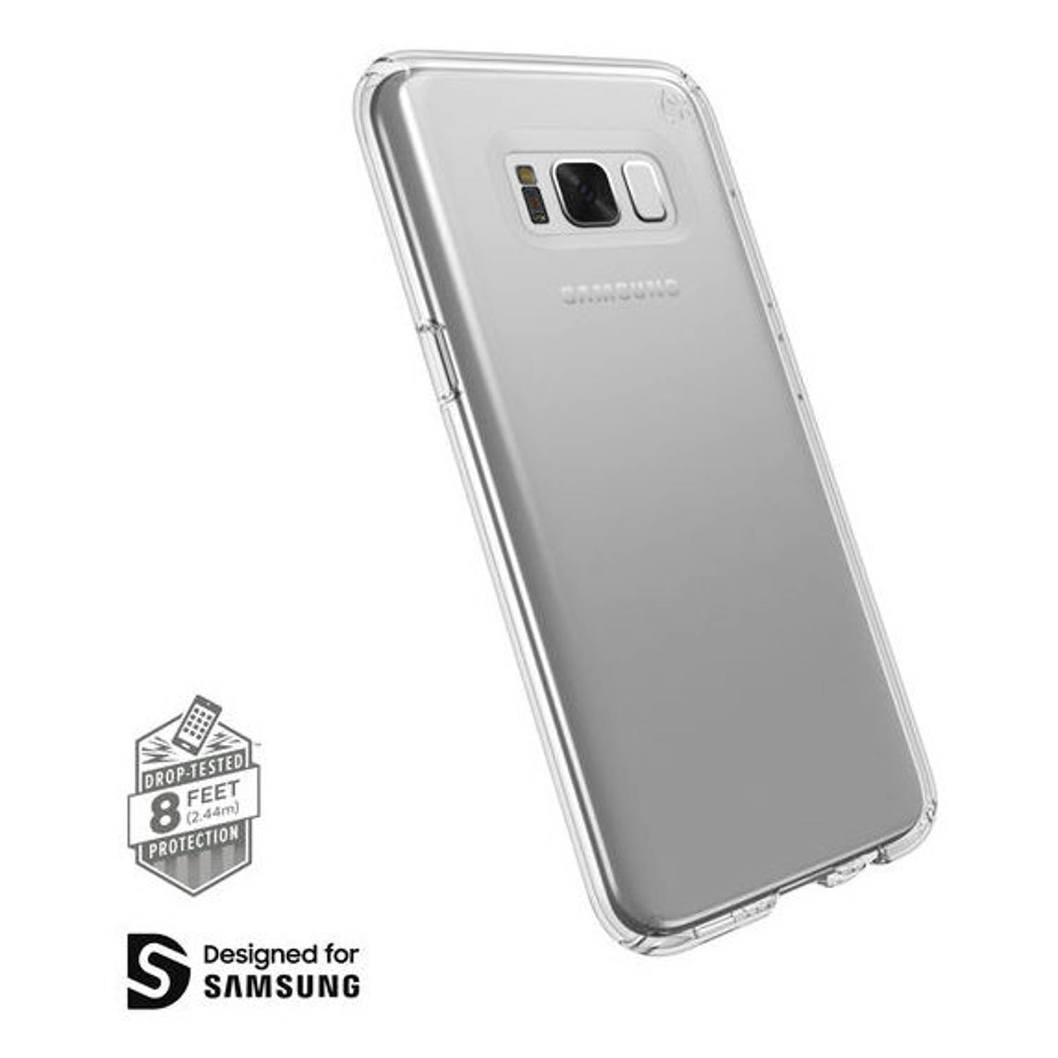 Speck Presidio Clear Case For Samsung Galaxy S8 - 902535085 Speck Presidio Clear Case For Samsung Galaxy S8 - 902535085