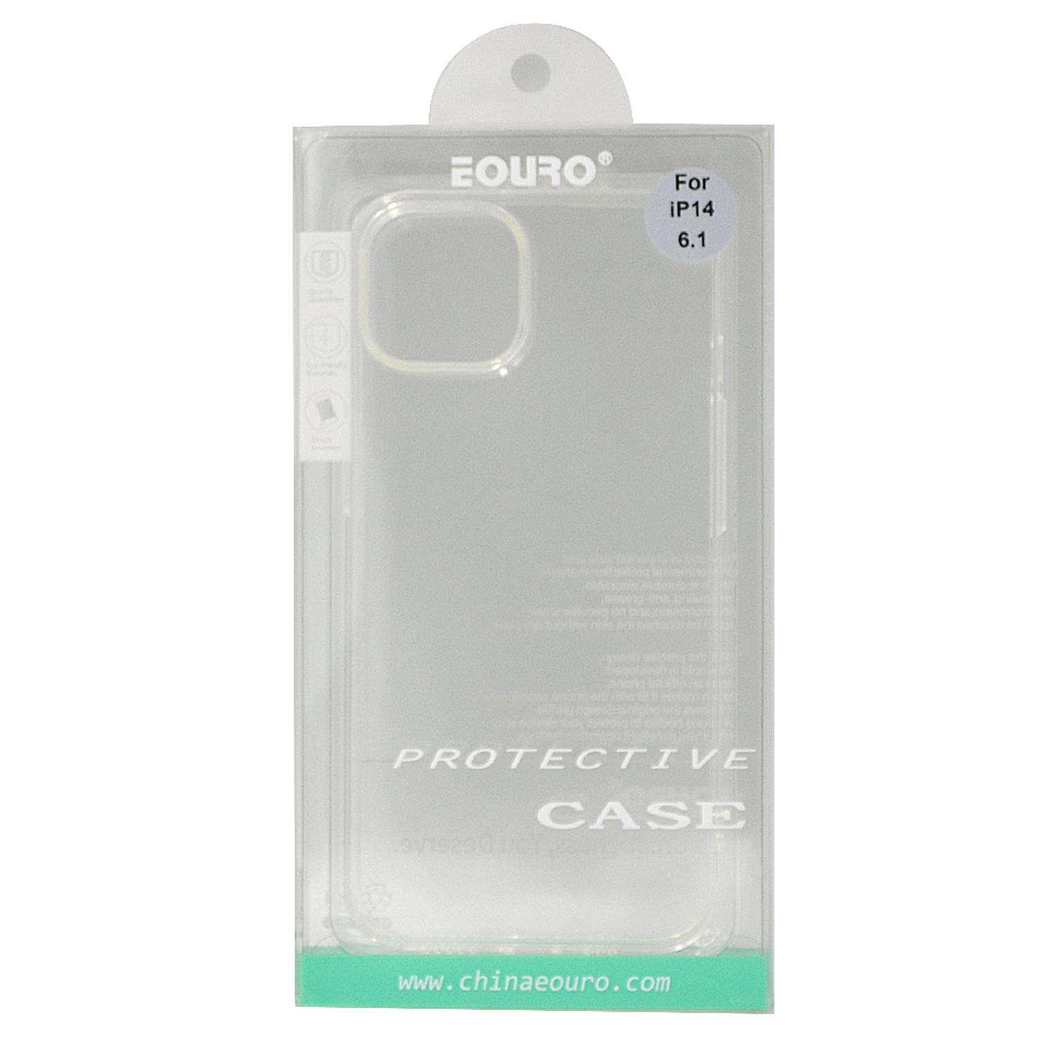 EURO Transparent Silicone Case For Iphone 14 EURO Transparent Silicone Case For Iphone 14