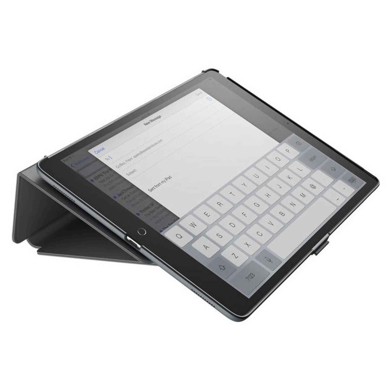 Speck Balance Folio Magnet Cover Stormy Grey/Charcoal Grey For Apple IPad 2017 9.7inch 909145999 Speck Balance Folio Magnet Cover Stormy Grey/Charcoal Grey For Apple IPad 2017 9.7inch 909145999