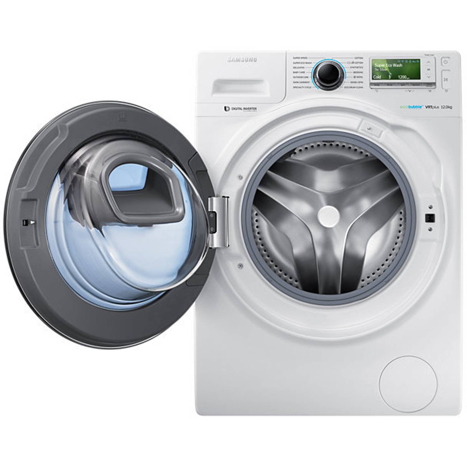 Samsung Front Load Washing Machine 12kg WW12K84120W/SG Samsung Front Load Washing Machine 12kg WW12K84120W/SG