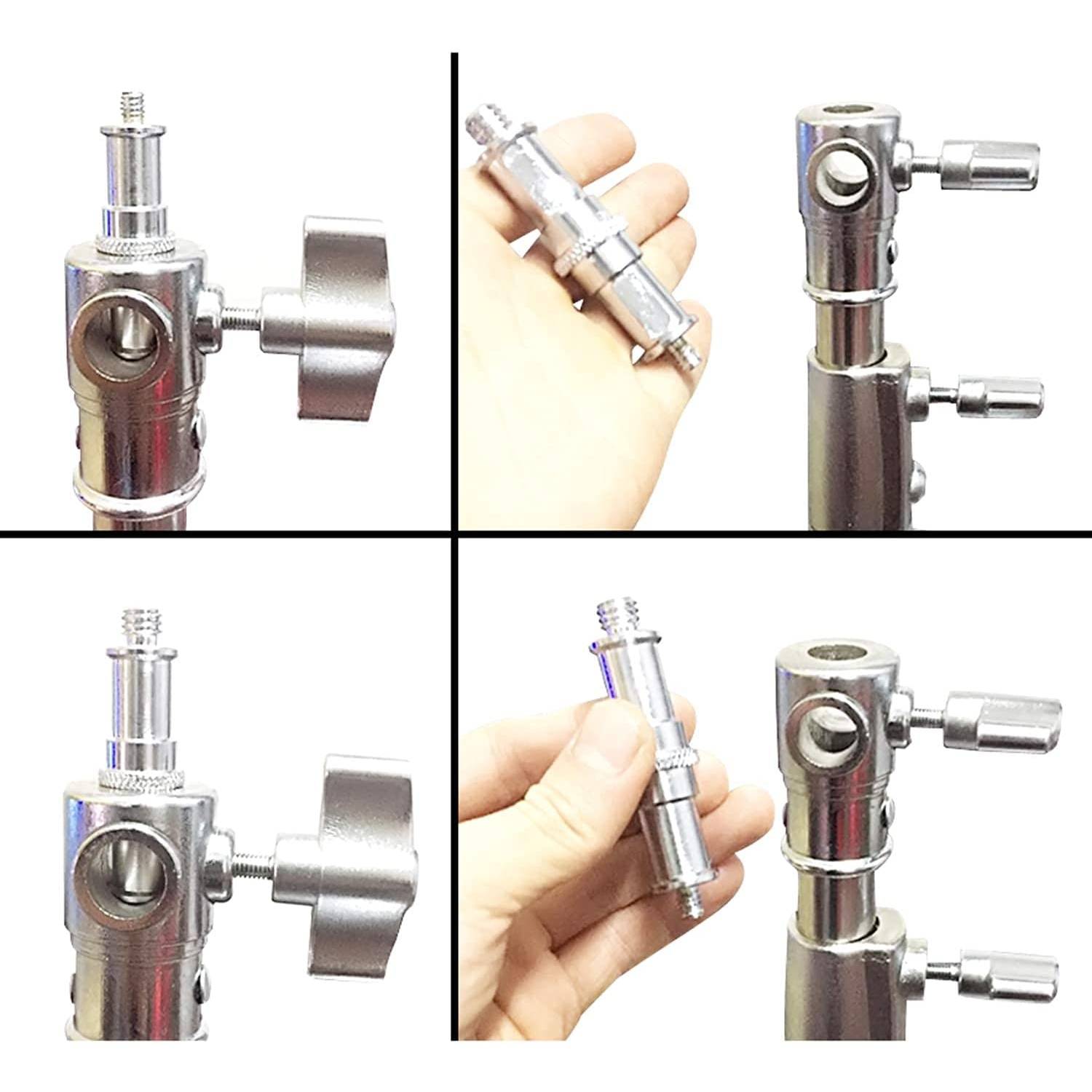 Coopic L-280m Stainless Steel Light Stand 110inch/280cm Heavy Duty With 1/4-inch To 3/8-inch Universal Adapter For Studio Softbox, Monolight And Other Photographic Equipment (1 Pack) Coopic L-280m Stainless Steel Light Stand 110inch/280cm Heavy Duty With 1/4-inch To 3/8-inch Universal Adapter For Studio Softbox, Monolight And Other Photographic Equipment (1 Pack)