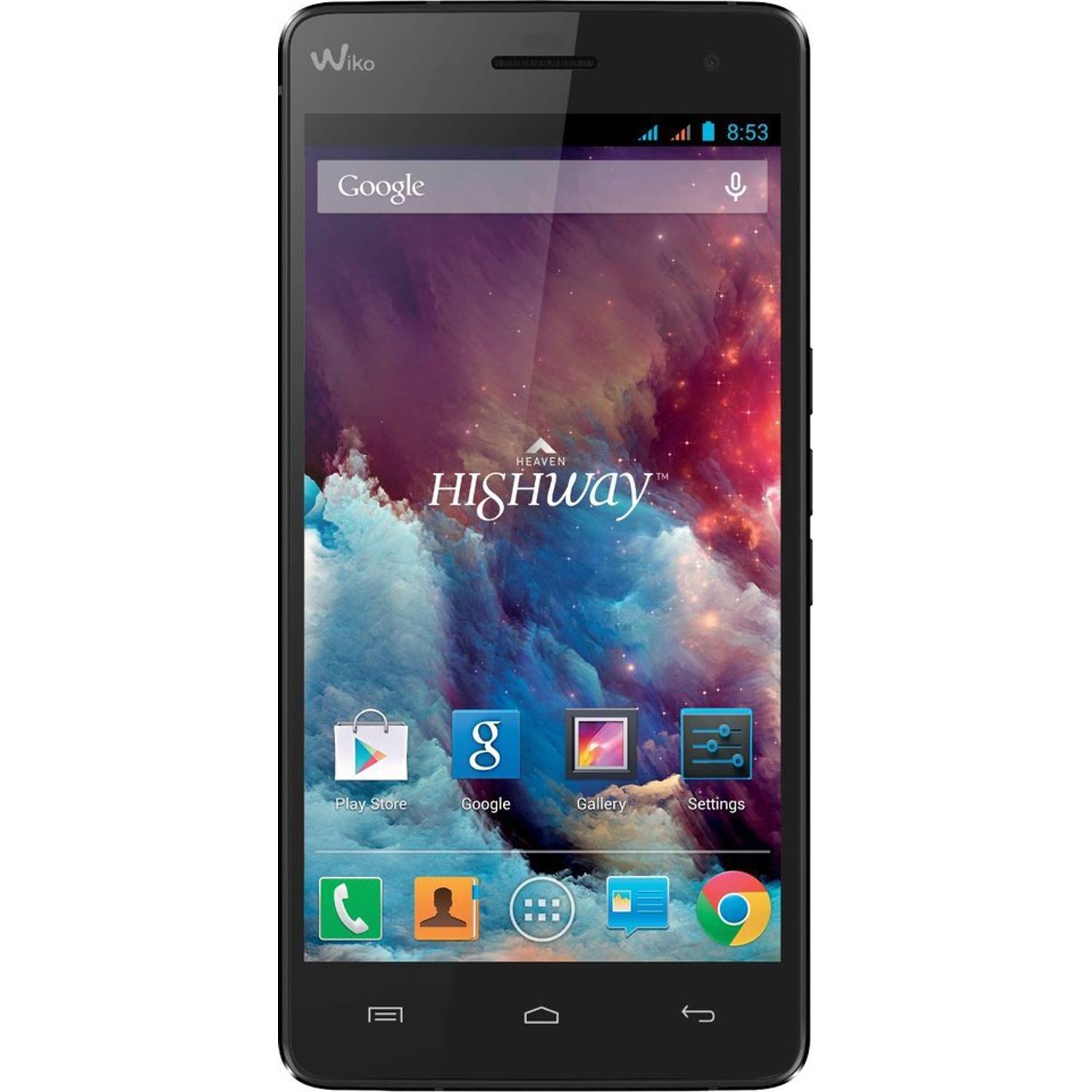 Wiko Highway Dual Sim Smartphone Black Wiko Highway Dual Sim Smartphone Black
