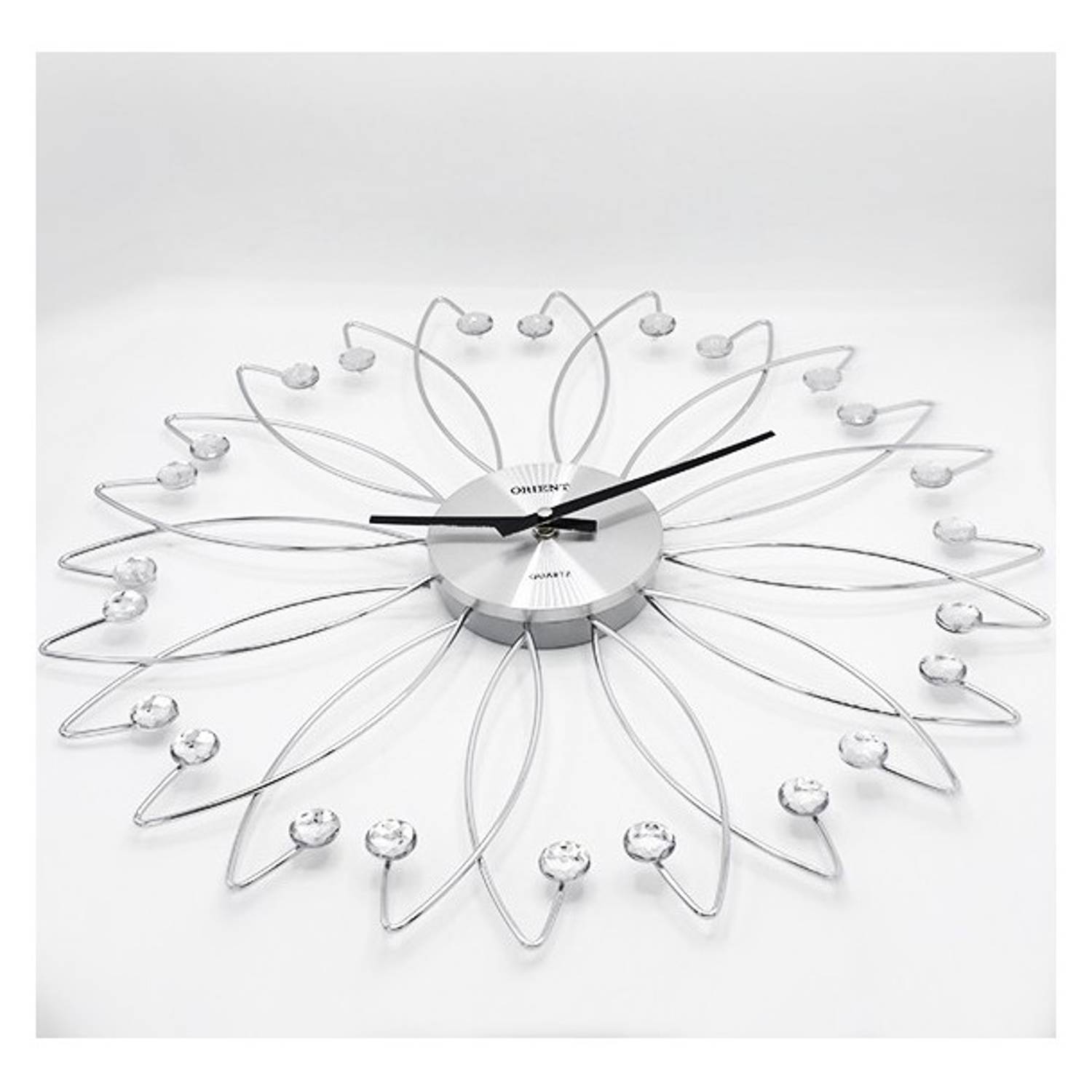 Orient Metal With Diamond Spider Wall Clock Orient Metal With Diamond Spider Wall Clock
