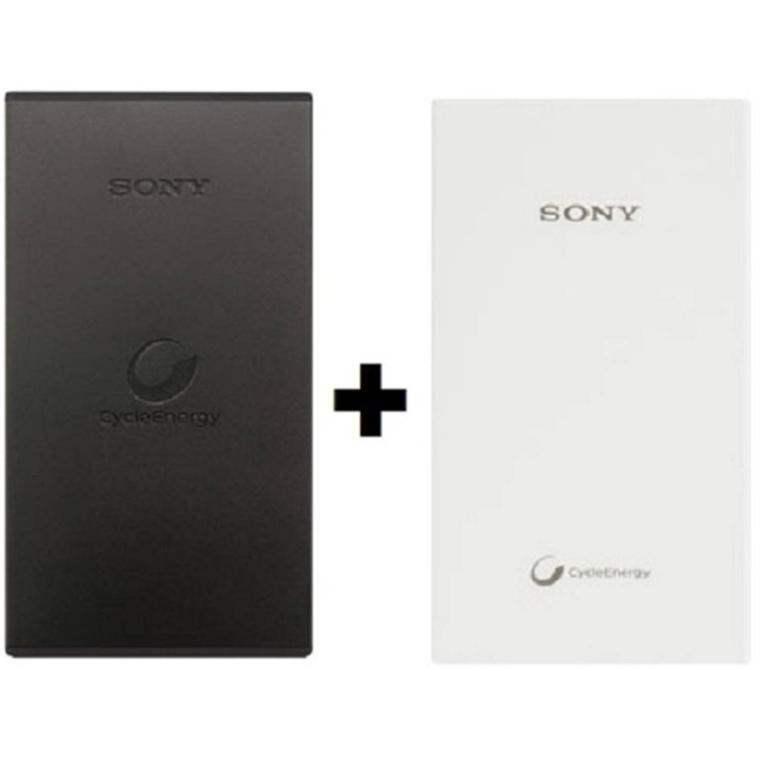 Sony CPV10W Power Bank 10000mAh Black+CPV10B Power Bank 10000mAh White Sony CPV10W Power Bank 10000mAh Black+CPV10B Power Bank 10000mAh White