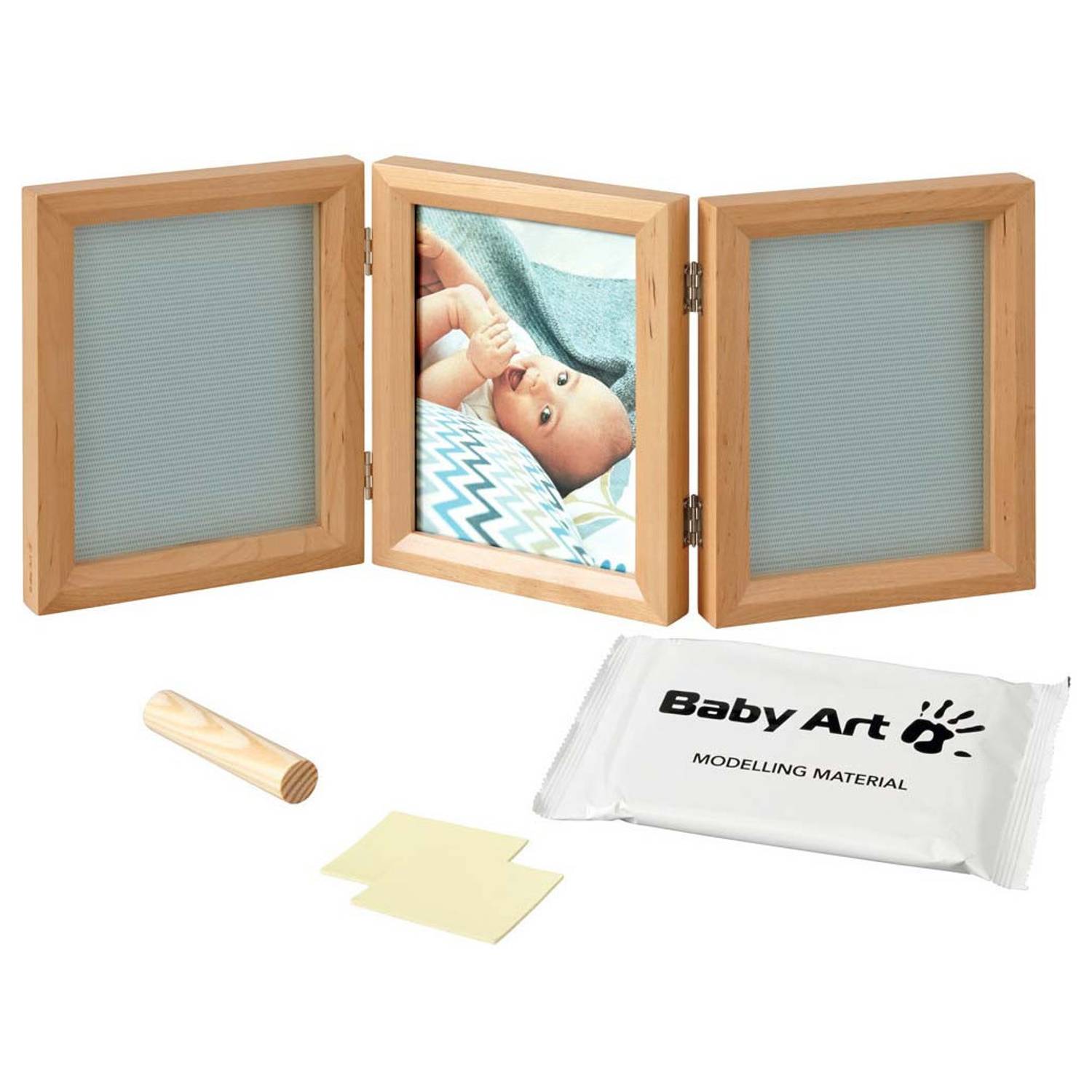 Baby Art My Baby Touch Double print frame - Stormy Baby Art My Baby Touch Double print frame - Stormy
