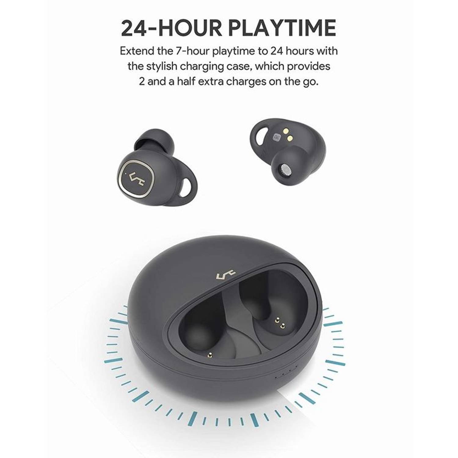 Aukey EP T10 Premium True Wireless Earbuds Grey Aukey EP T10 Premium True Wireless Earbuds Grey