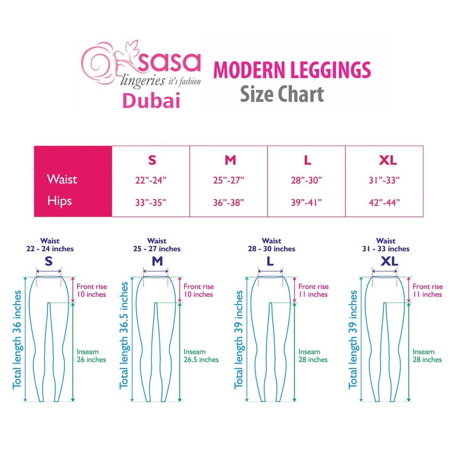 SASA Ladies High Waist Modern Legging Pure Cotton Black X SASA Ladies High Waist Modern Legging Pure Cotton Black X