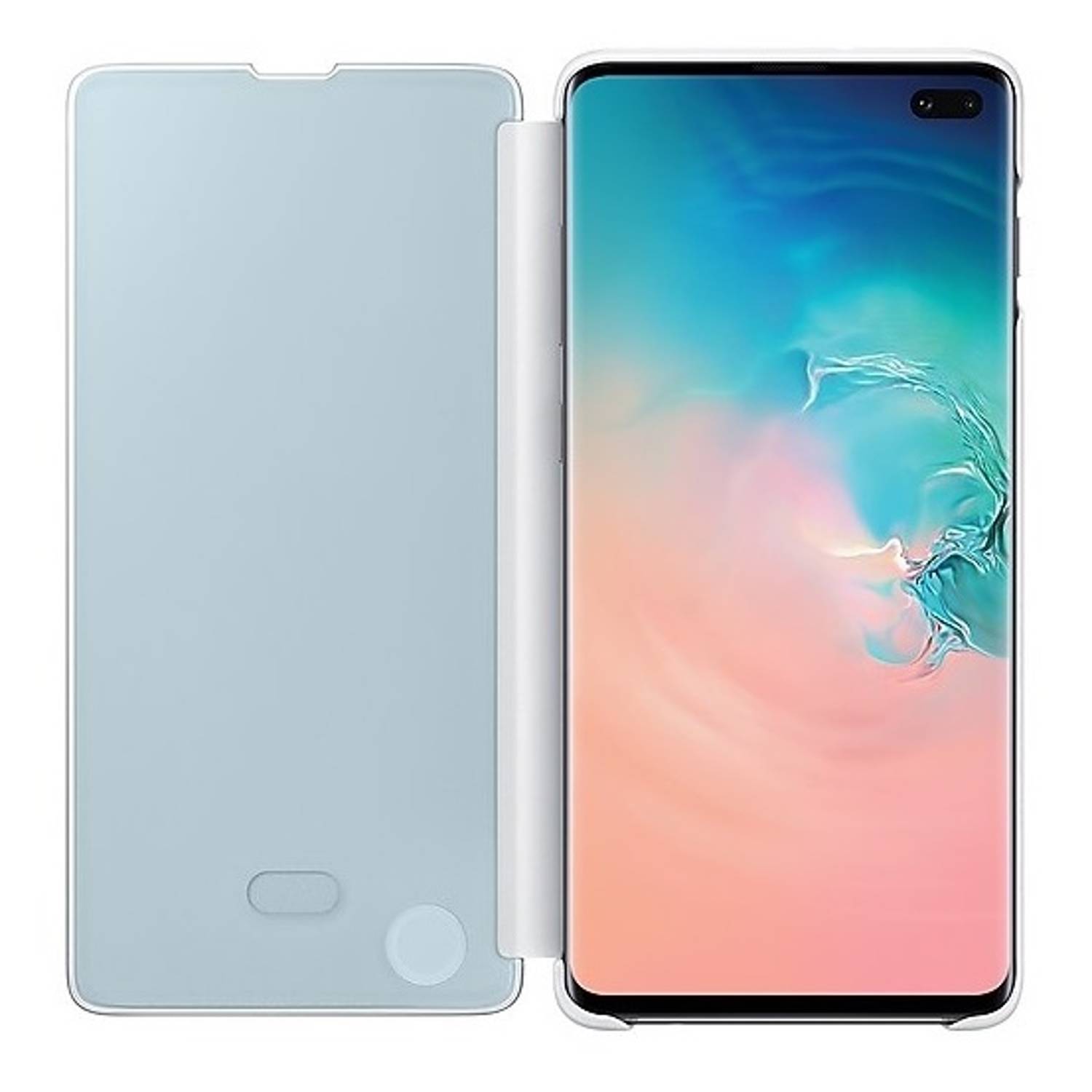 Samsung Clear View Flip Case White For Galaxy S10 Plus Samsung Clear View Flip Case White For Galaxy S10 Plus