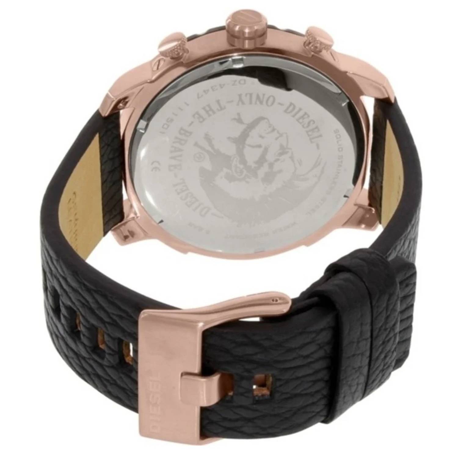 Diesel DZ4347 Chrono Stronghold Black Dial Men's Watch Diesel DZ4347 Chrono Stronghold Black Dial Men's Watch